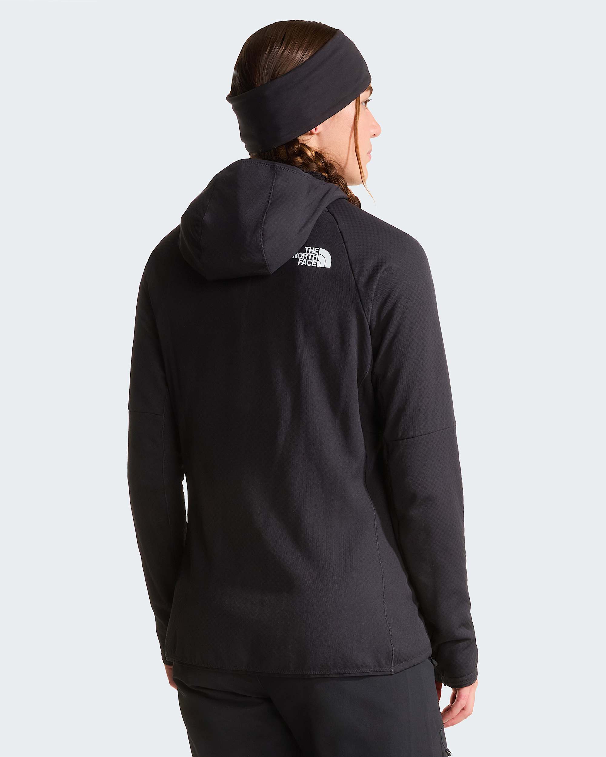 Womens Summit Series FUTUREFLEECE Hoodie TNF ALT3