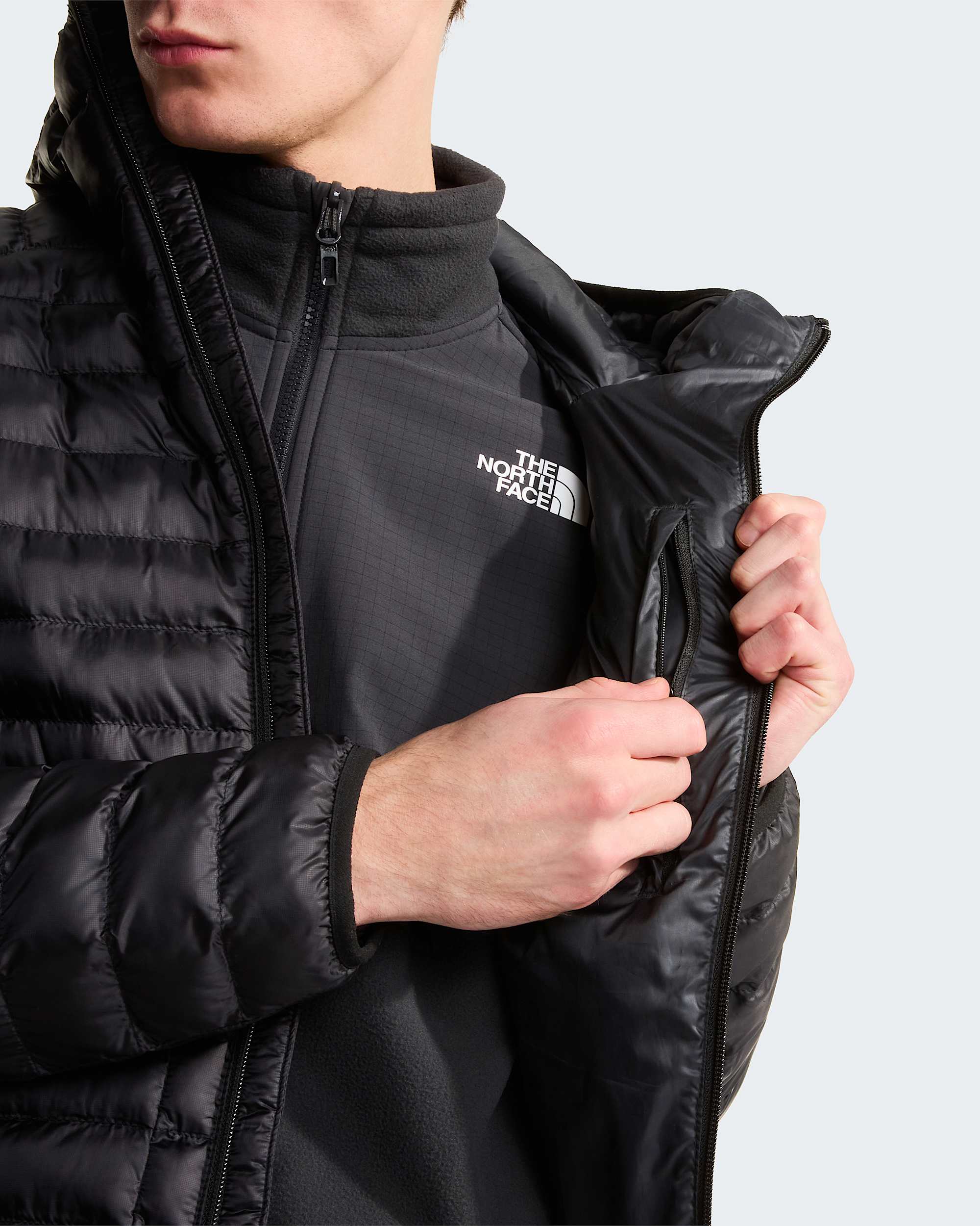 Mens Huila Synthetic Insulation Hooded Jacket TNF ALT8