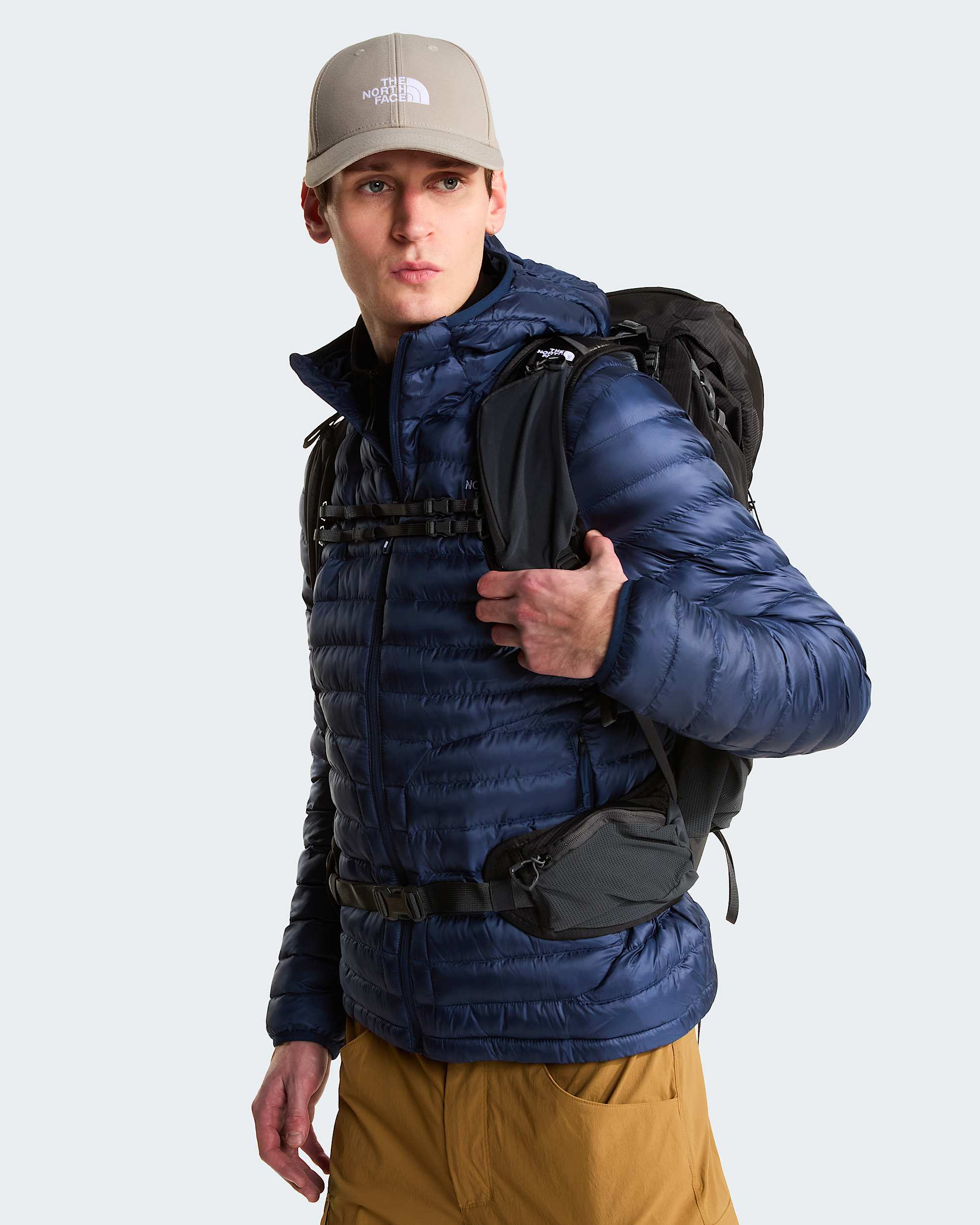 Mens Huila Synthetic Insulation Hooded Jacket TNF Summit Navy ALT10