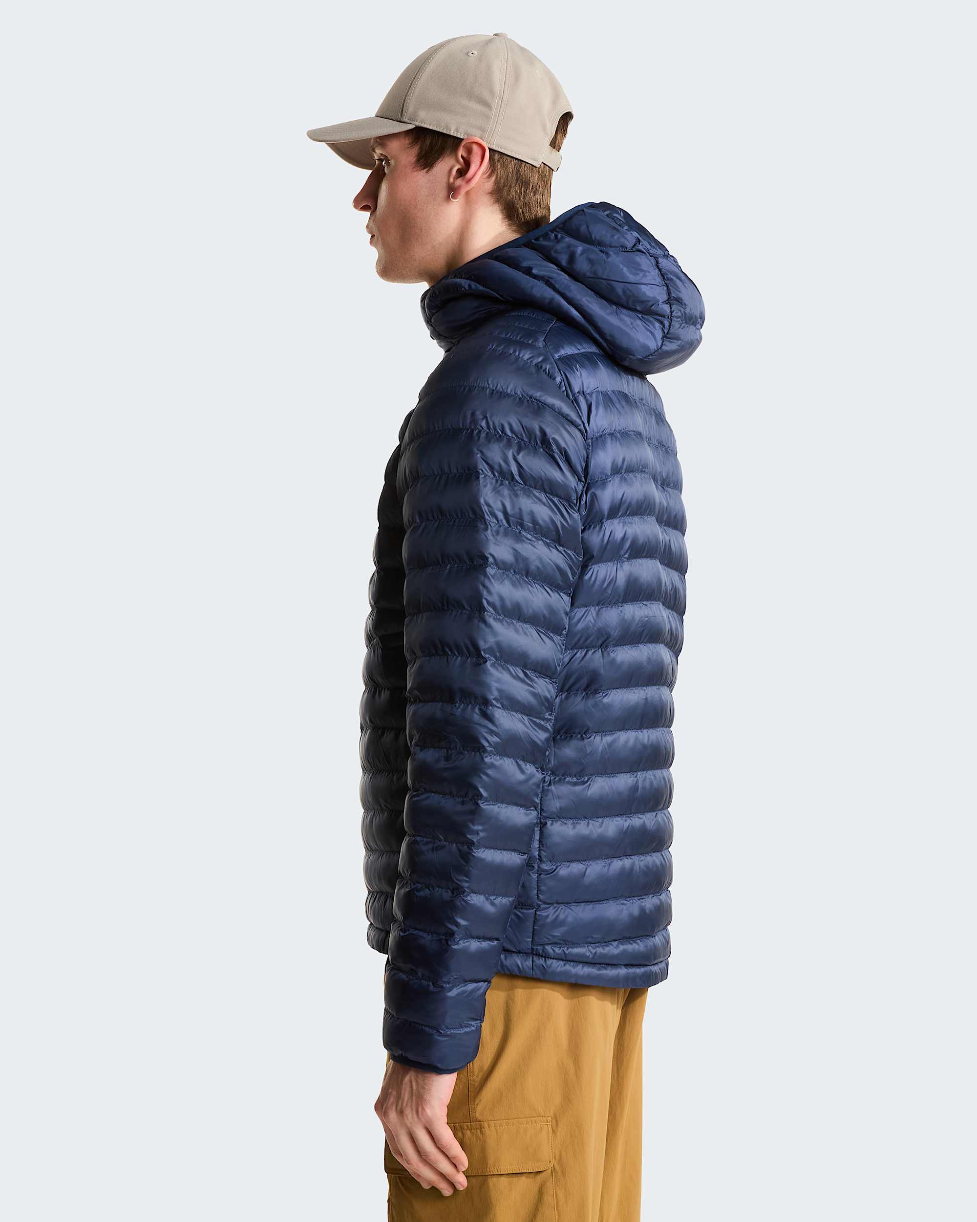 Mens Huila Synthetic Insulation Hooded Jacket TNF Summit Navy ALT2