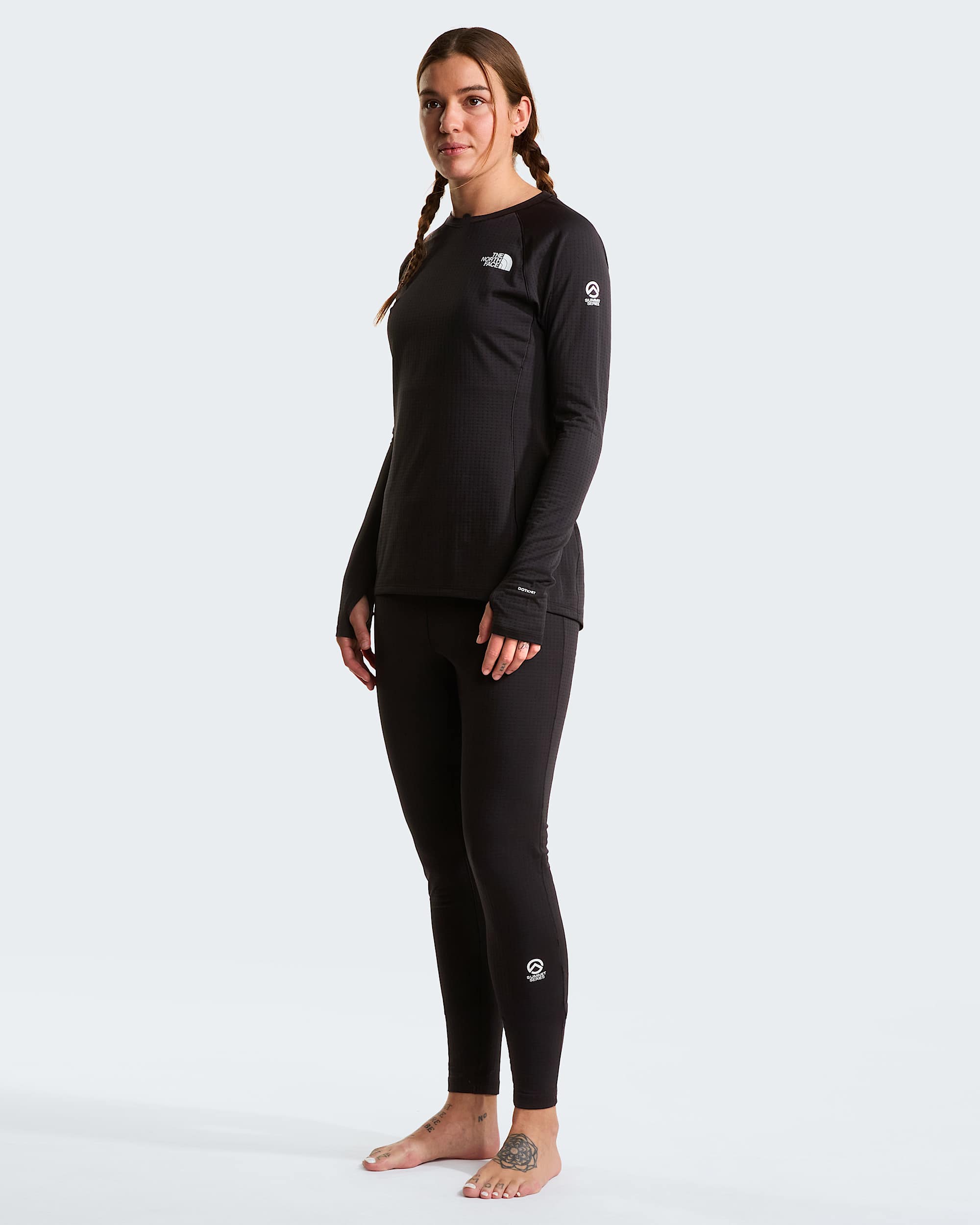 Strato base a maniche lunghe Summit Pro 120 da donna TNF ALT1