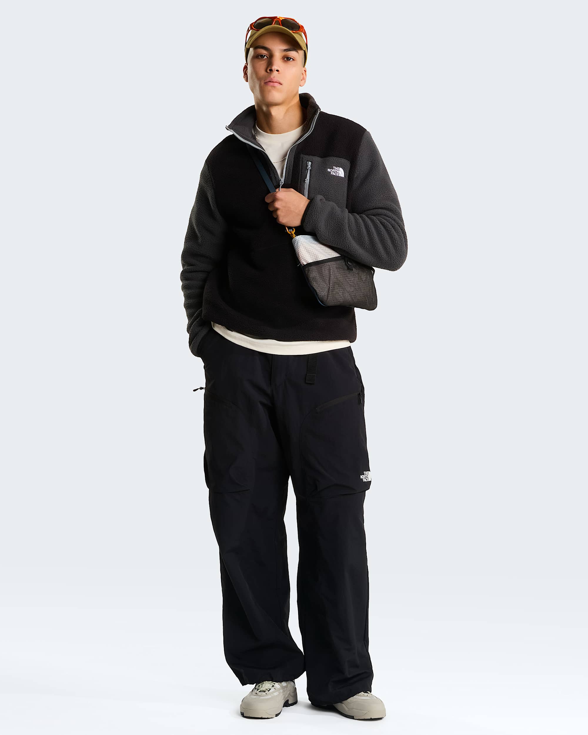 Mens Yumiori 14 Zip Fleece Jacket TNF ALT1