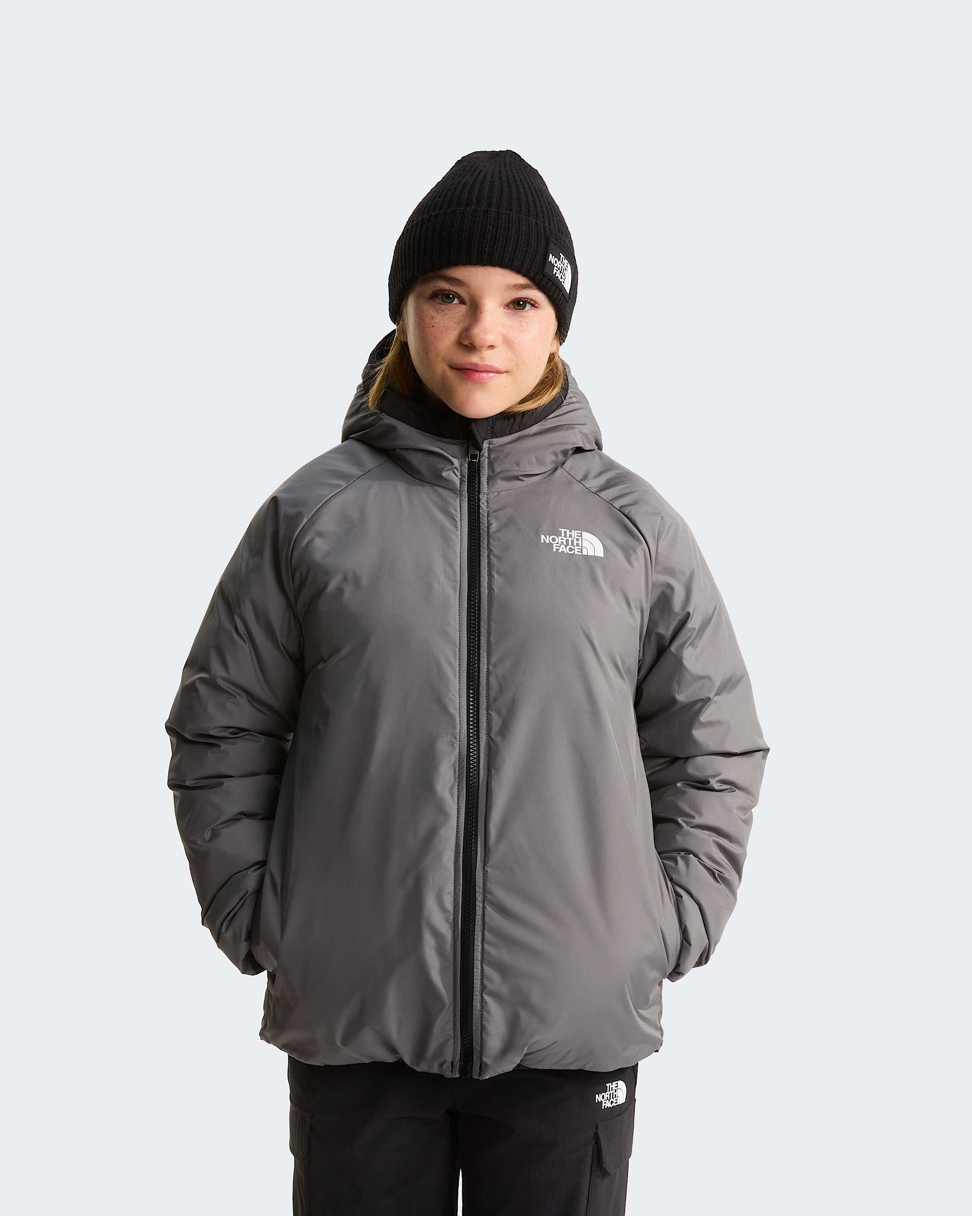 Girls Reversible Perrito Jacket TNF ALT5
