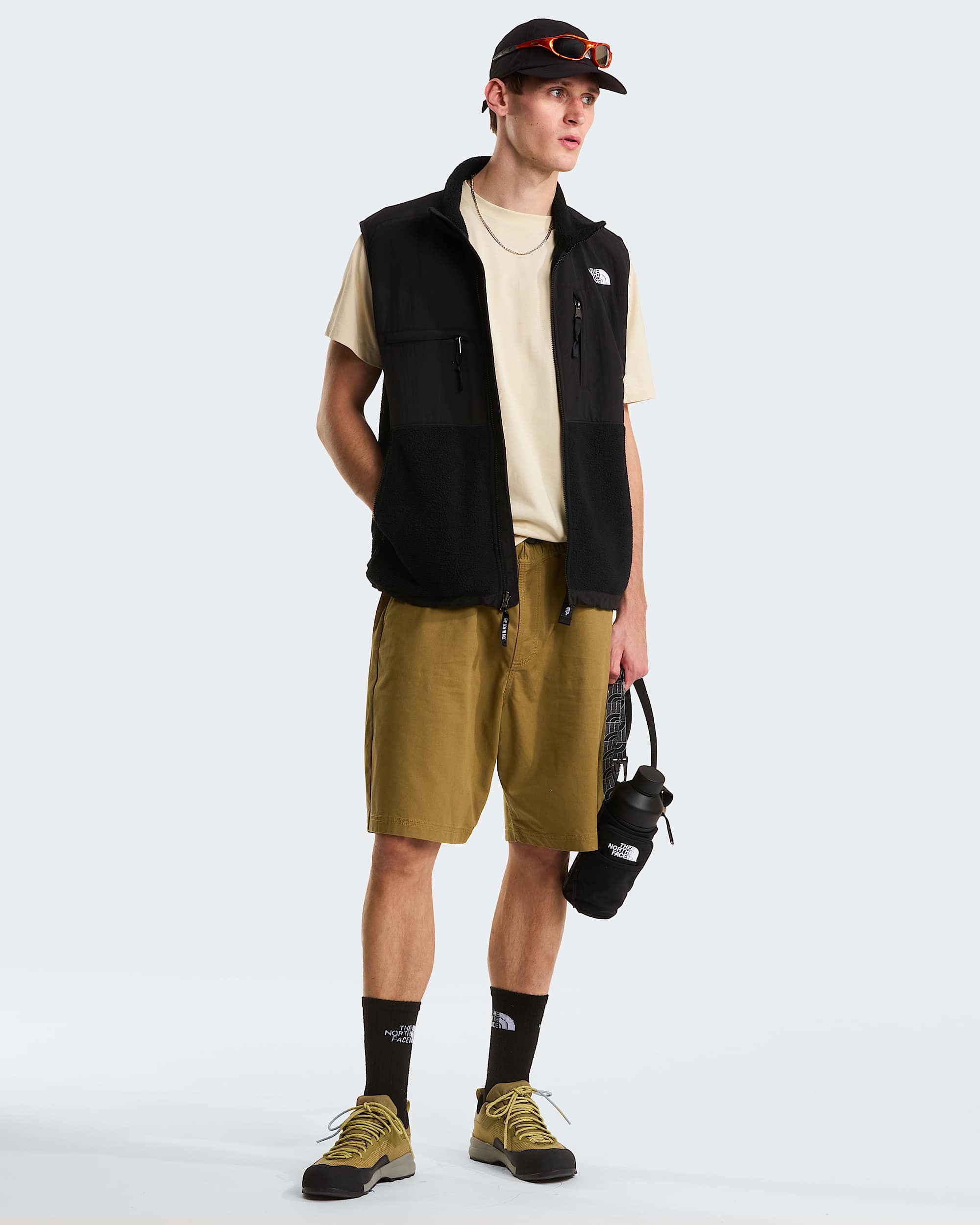 Mens Retro Denali Gilet TNF ALT1