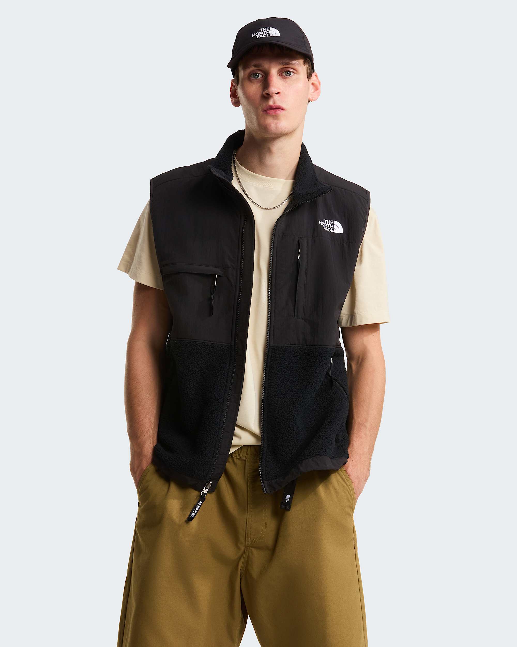 Mens Retro Denali Gilet TNF ALT4