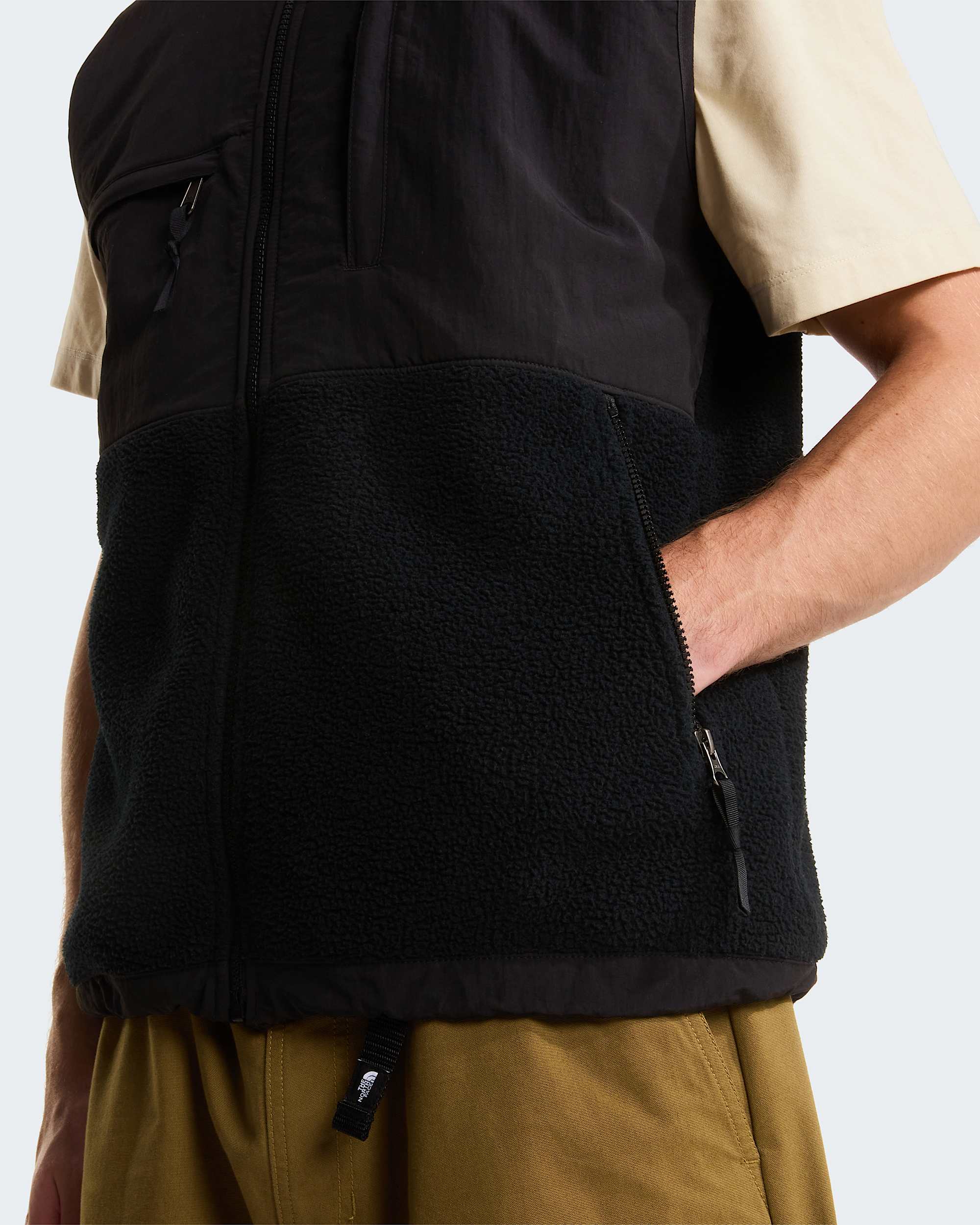 Mens Retro Denali Gilet TNF ALT5