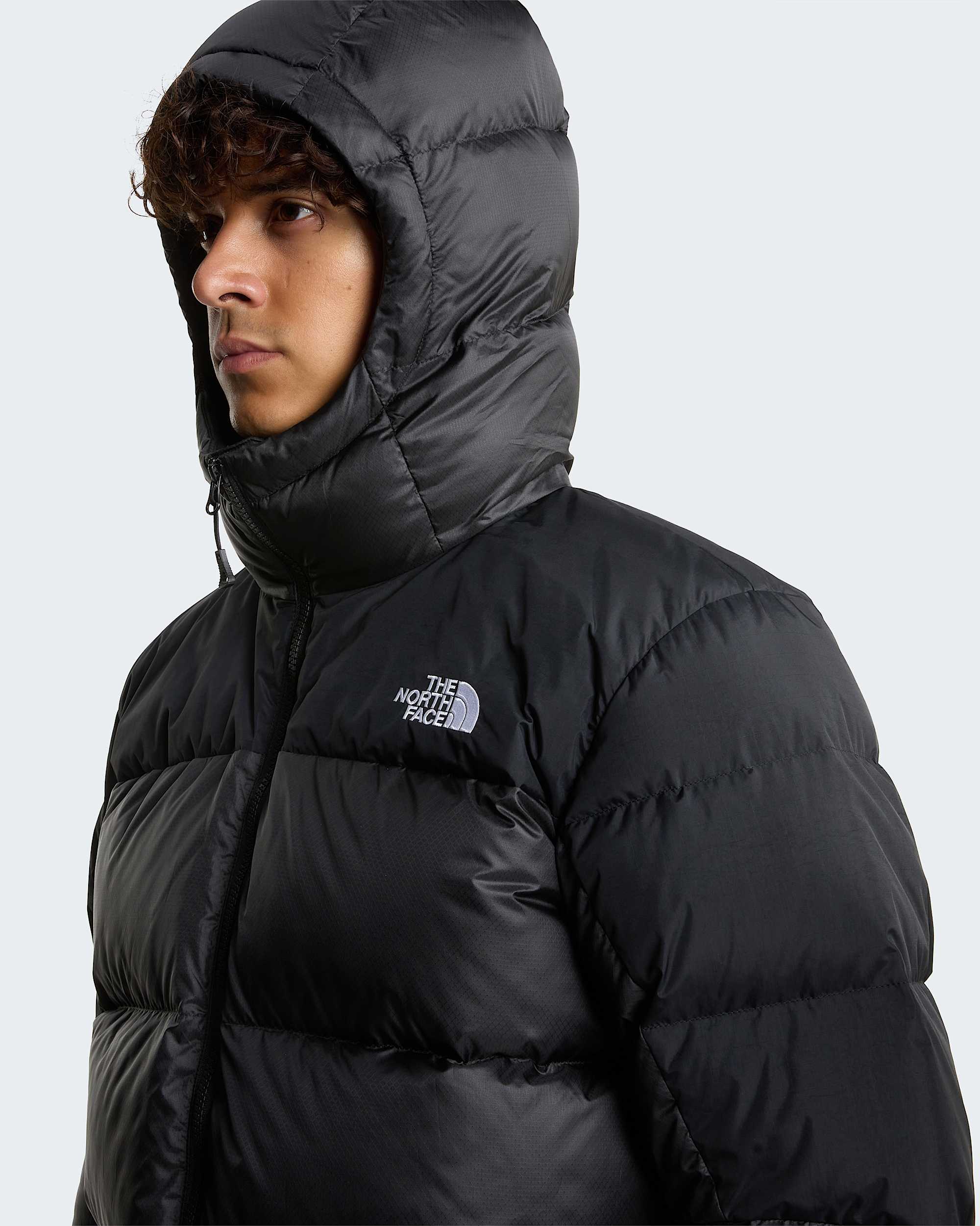 Chaqueta de plumn con capucha Diablo 20 para hombre TNF TNF Black HeatherTNF BlackRecycled Down ALT5