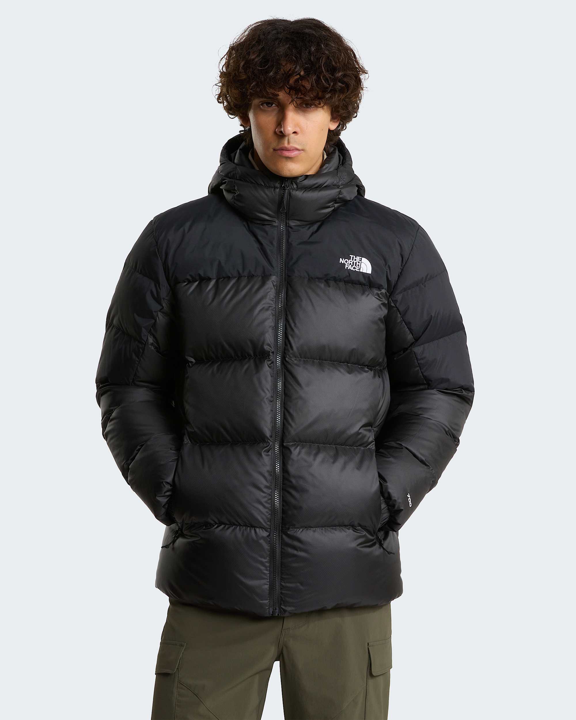 Chaqueta de plumn con capucha Diablo 20 para hombre TNF TNF Black HeatherTNF BlackRecycled Down HERO