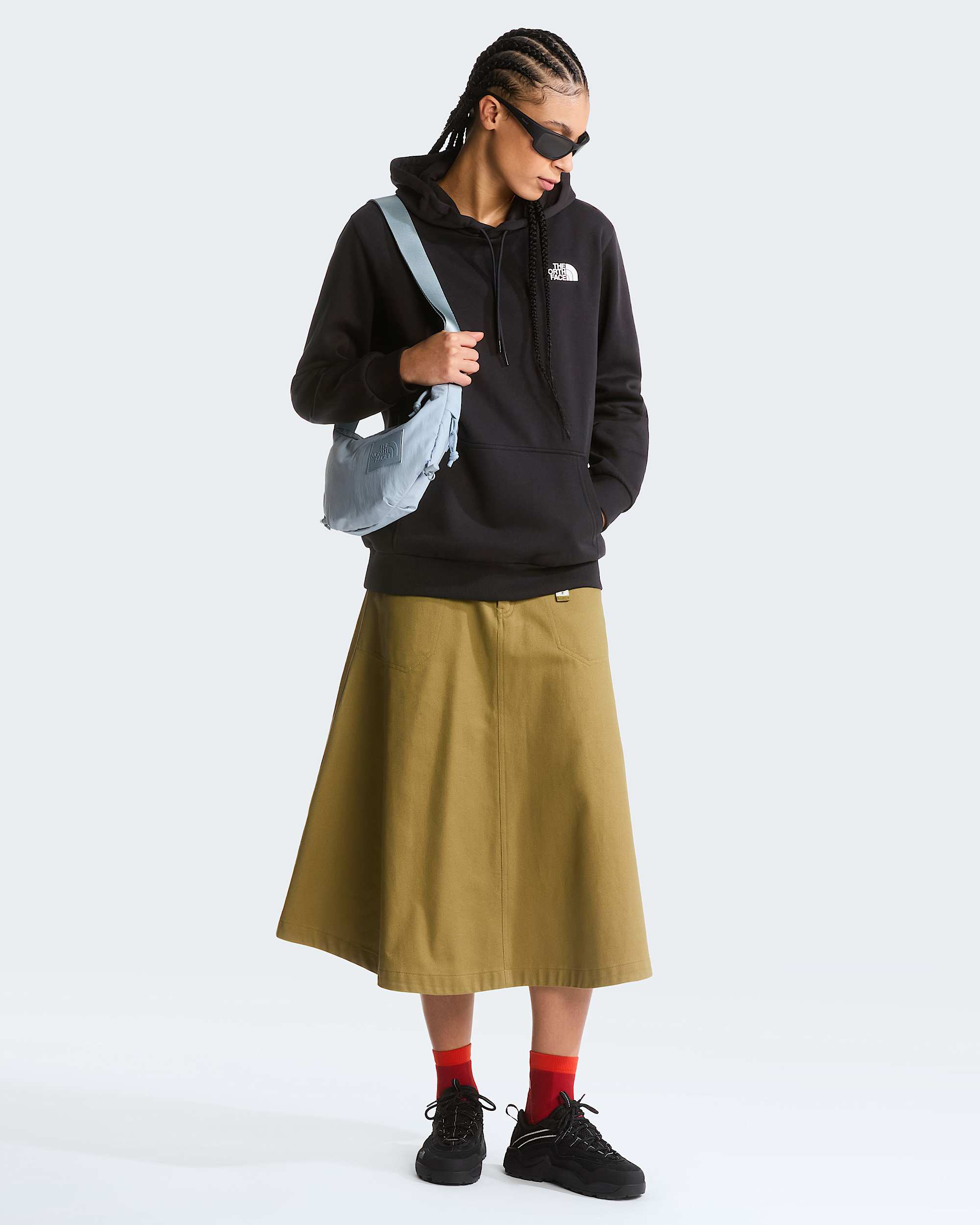 Womens Simple Dome Hoodie TNF ALT1