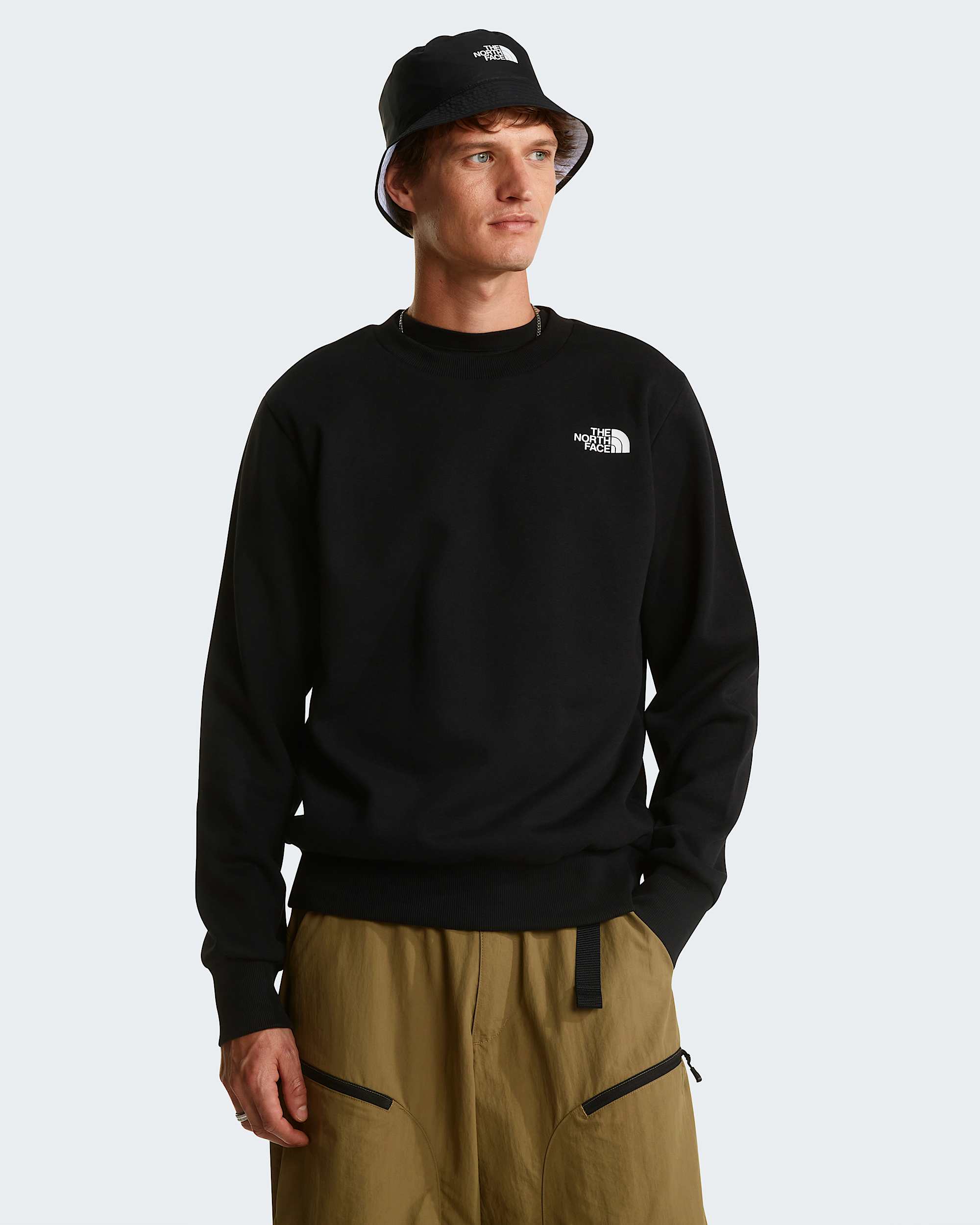 Simple Dome Sweatshirt fr Herren TNF HERO