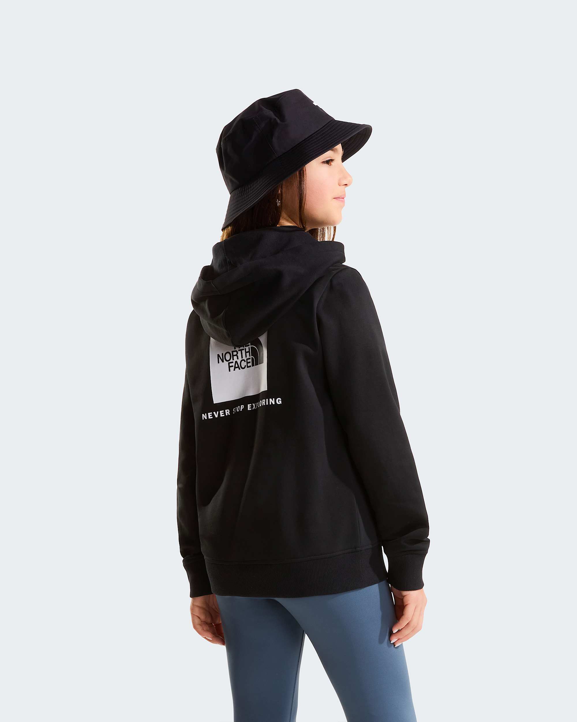 Teens NSE Box Hoodie TNF ALT10