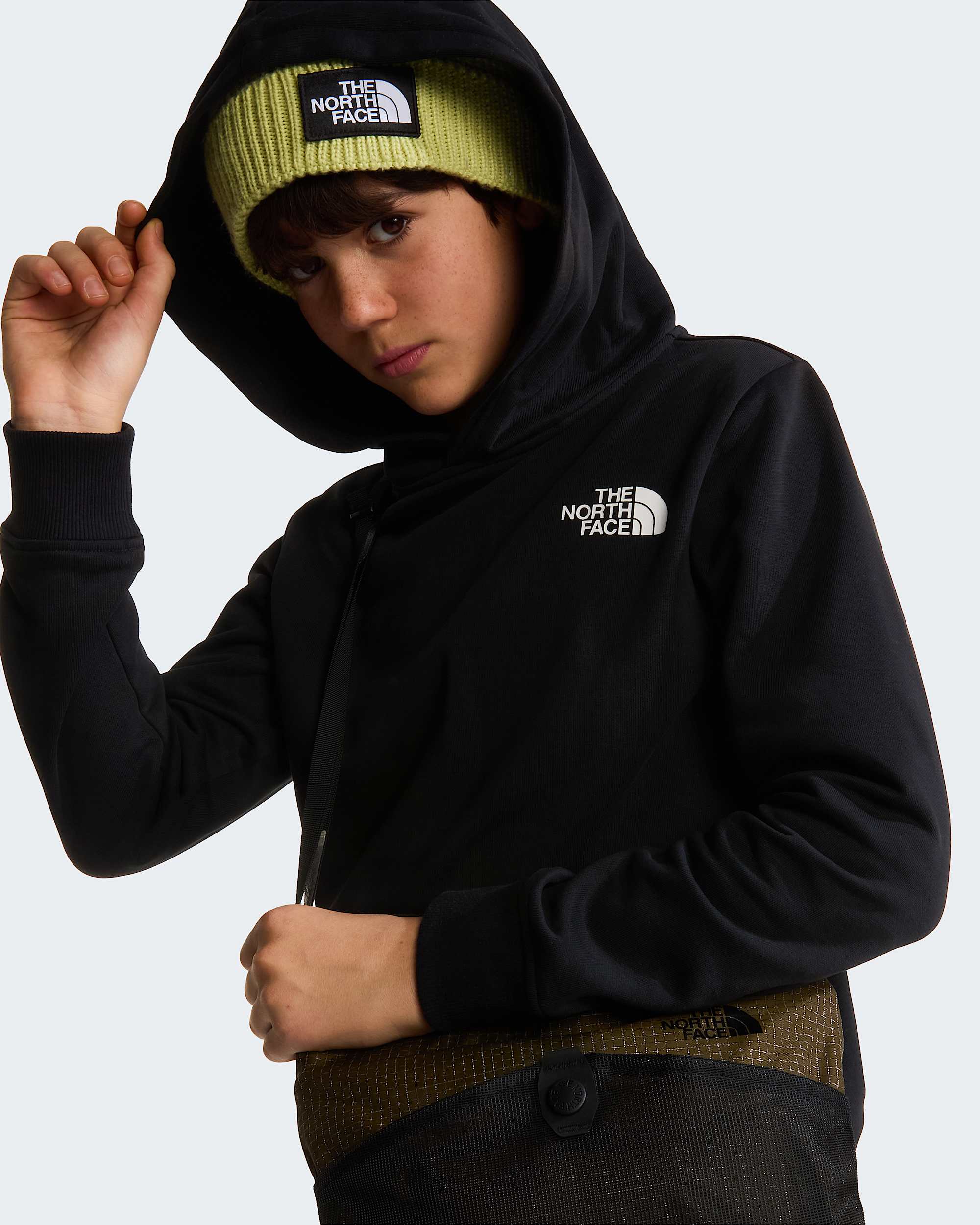 Teens NSE Box Hoodie TNF ALT7
