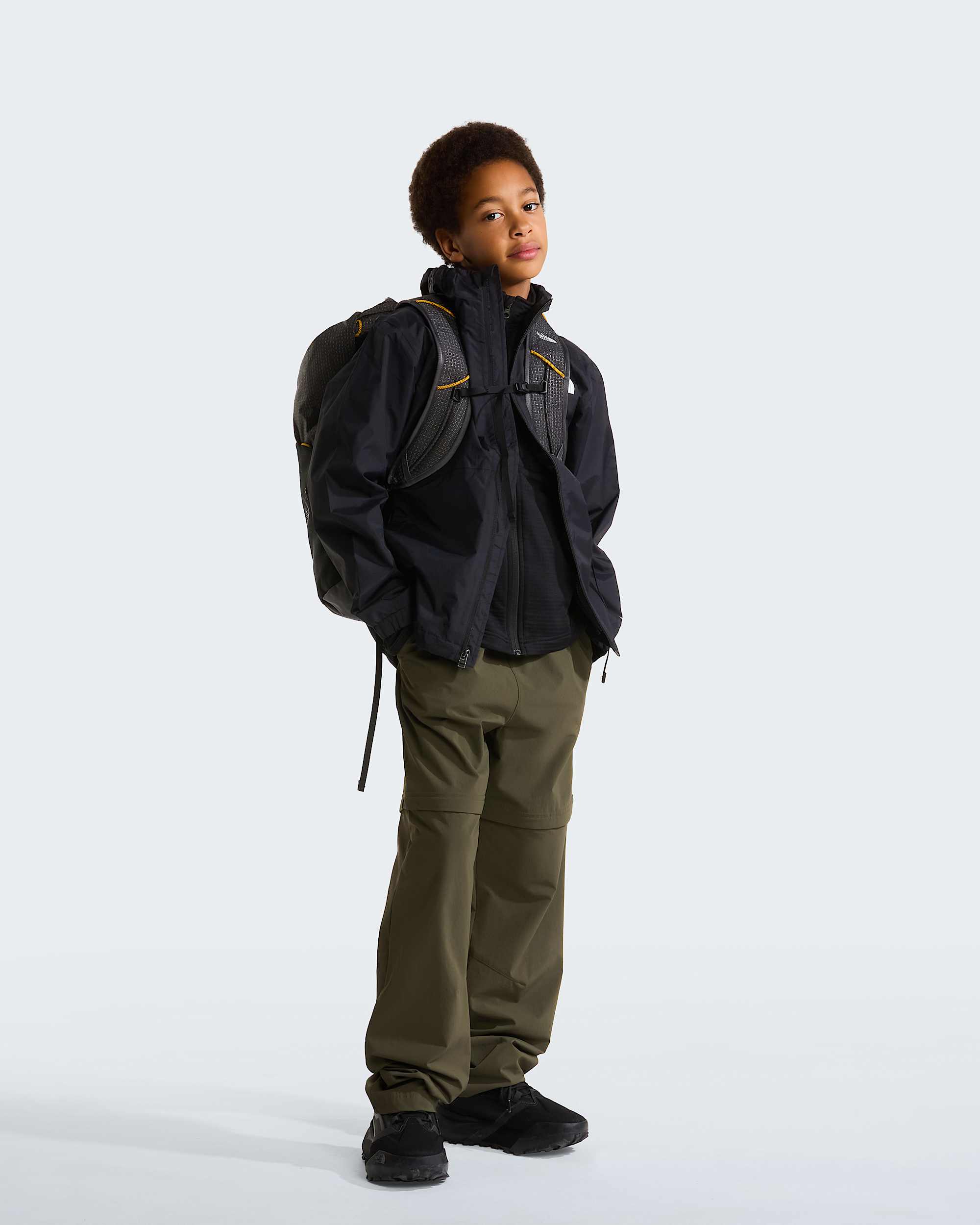 Teens Rain ZipIn Jacket TNF ALT1