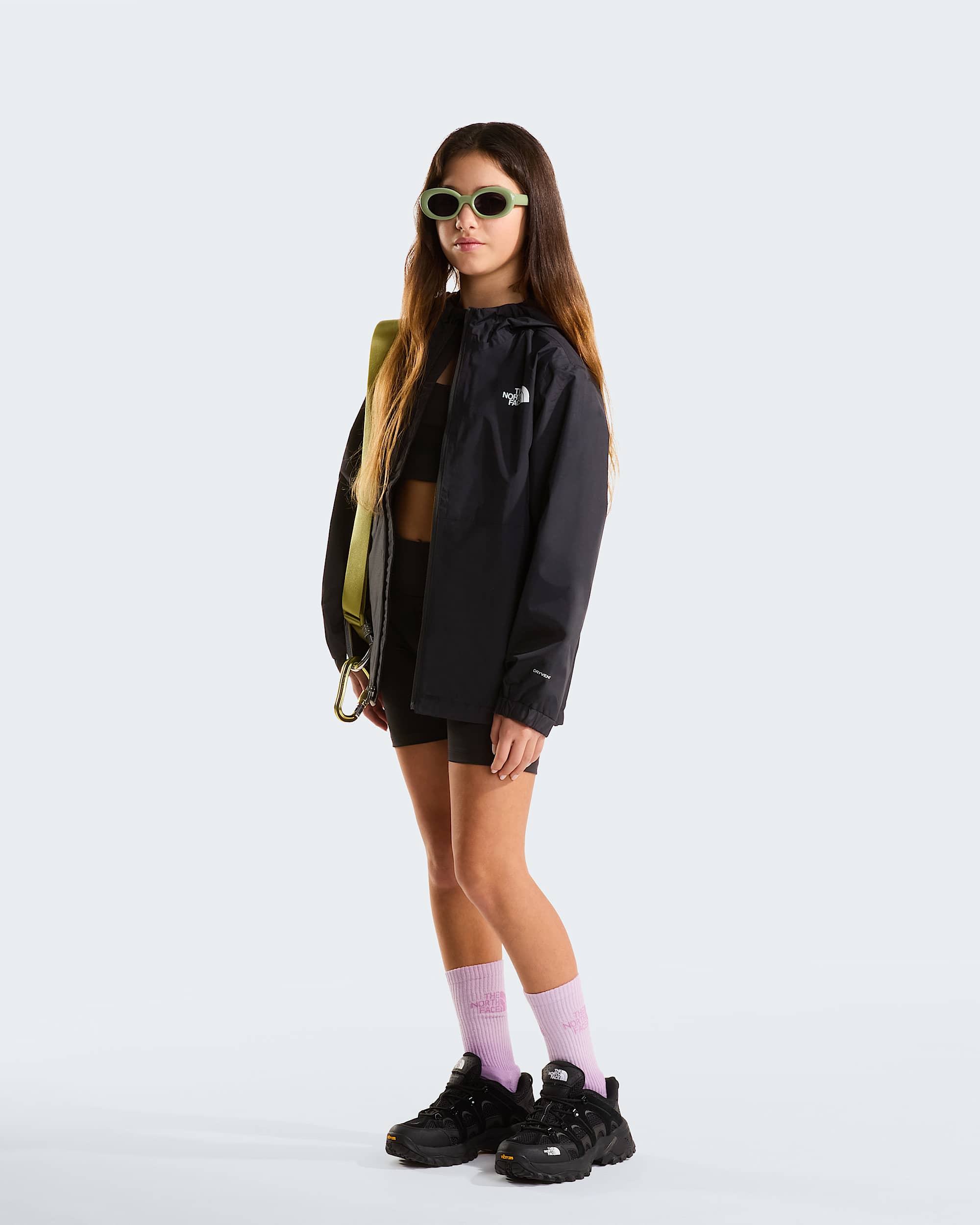Teens Rain ZipIn Jacket TNF ALT8