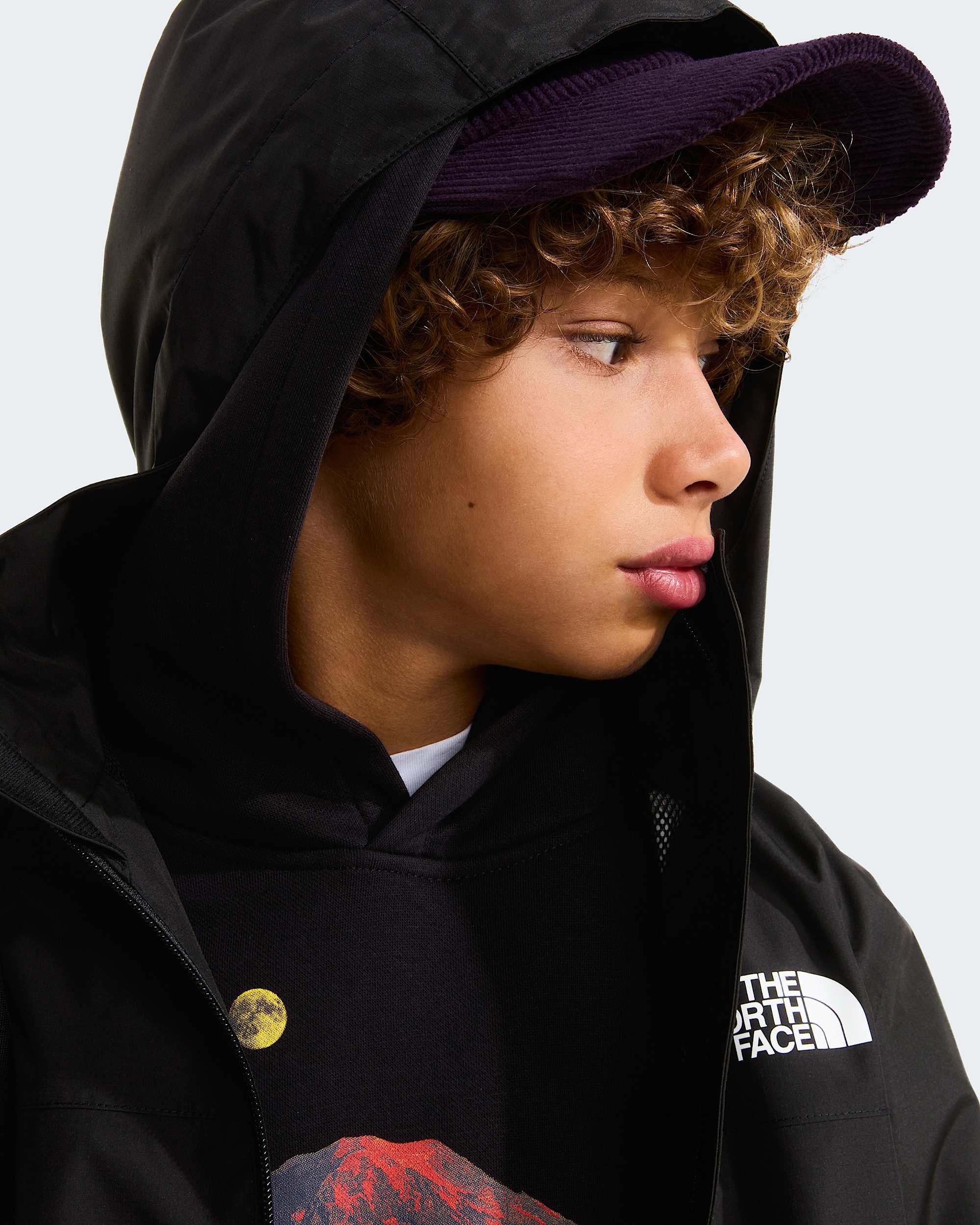 Boys Antora Rain Jacket TNF ALT8