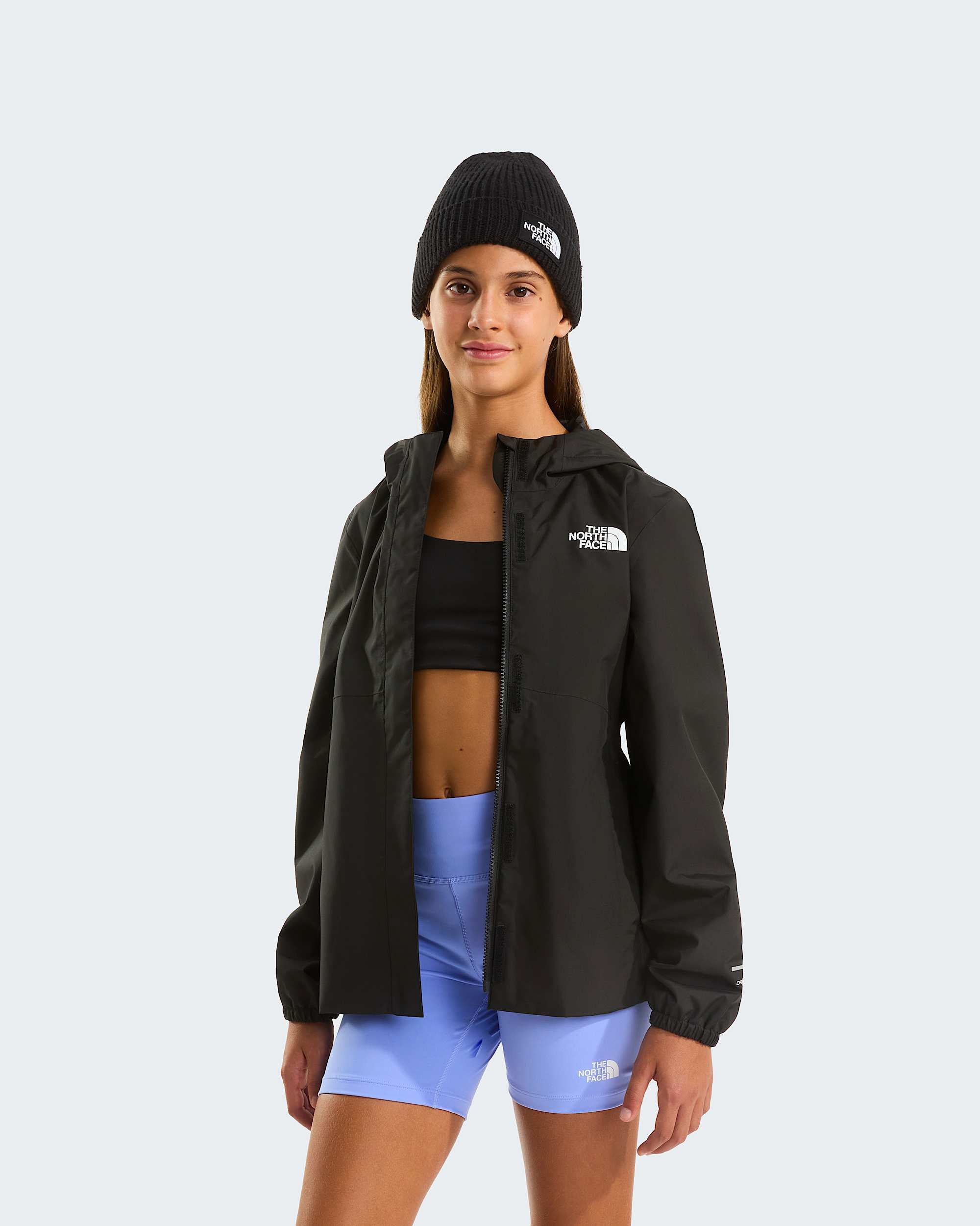 Girls Antora Rain Jacket TNF ALT4