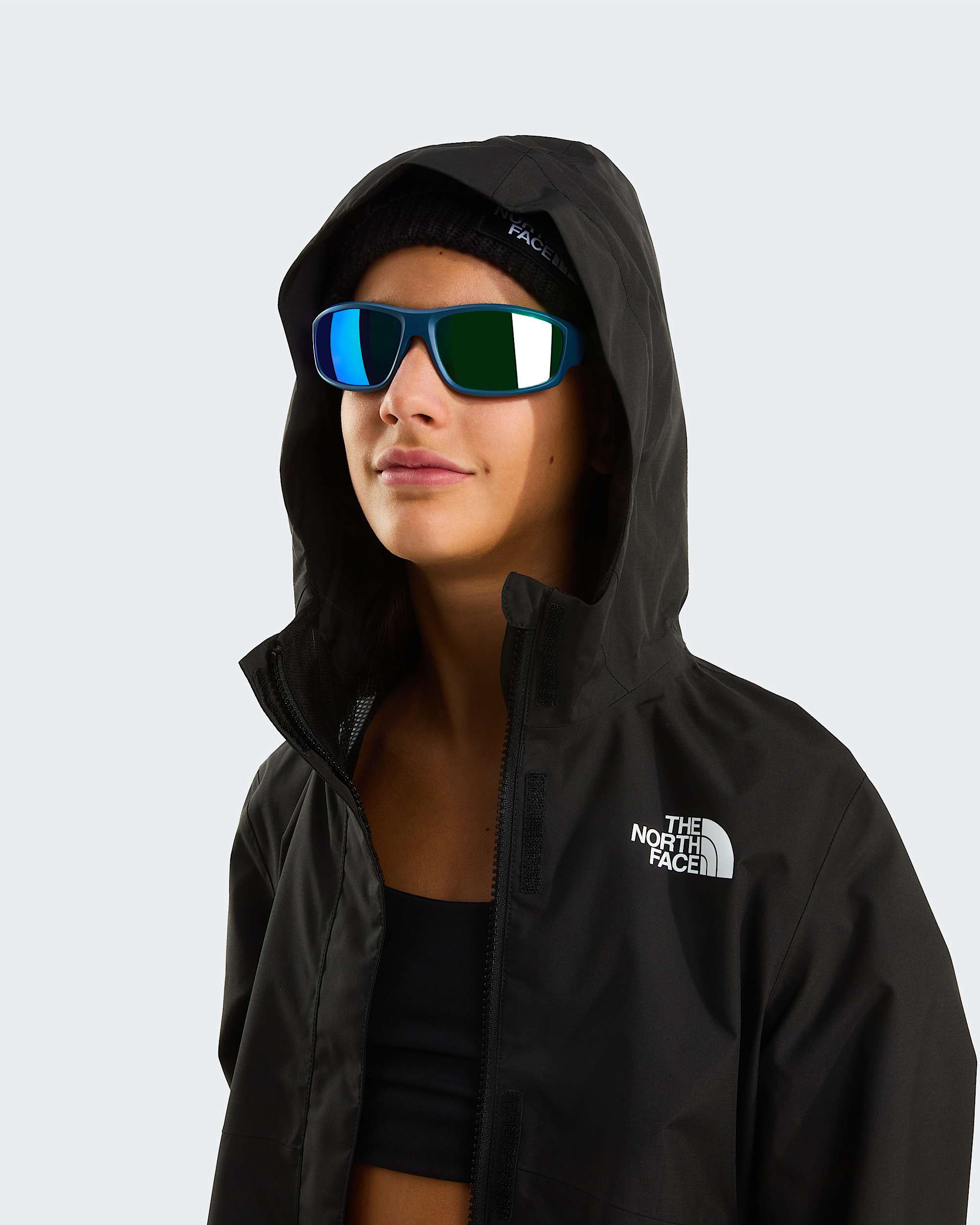 Girls Antora Rain Jacket TNF ALT5