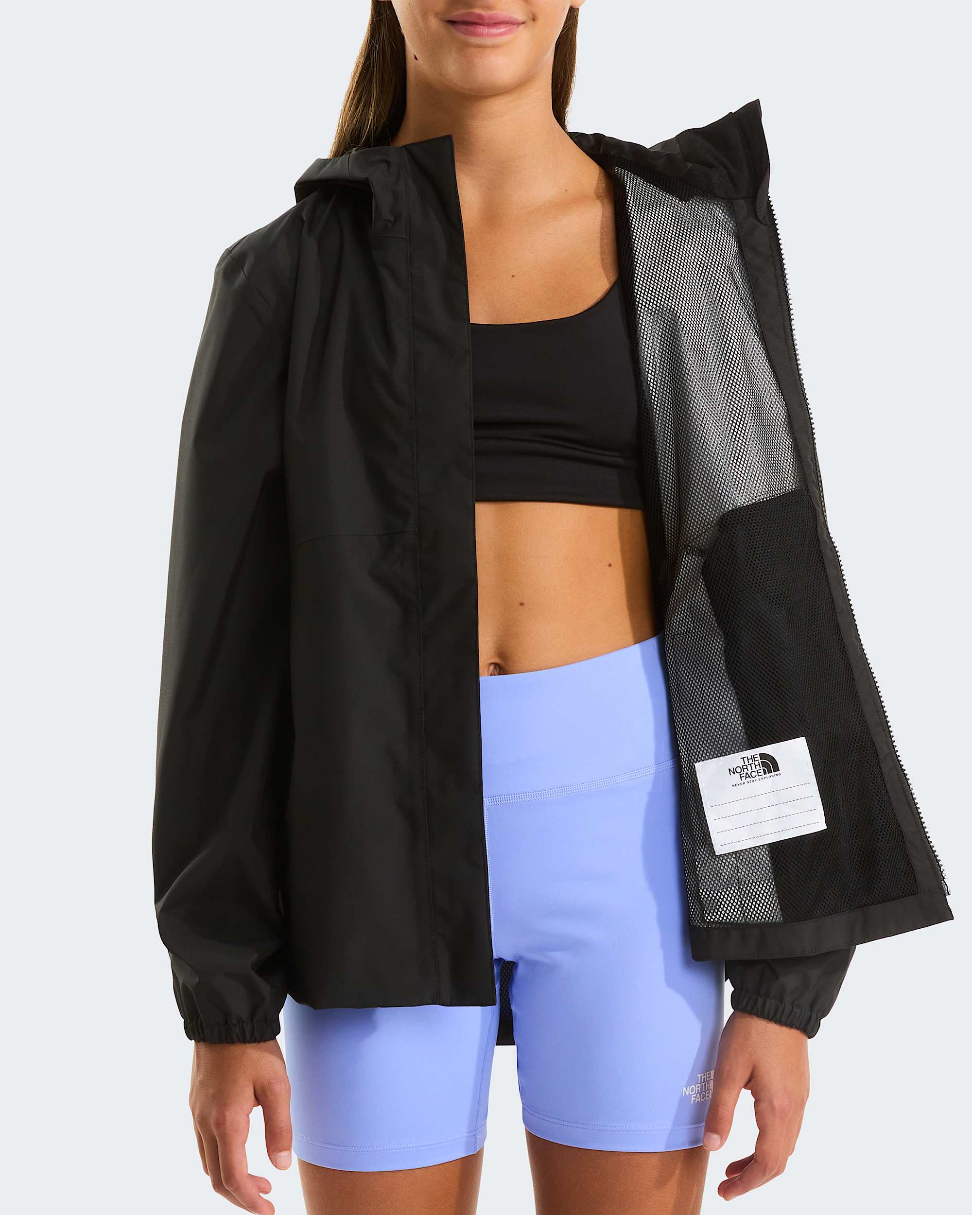 Girls Antora Rain Jacket TNF ALT8