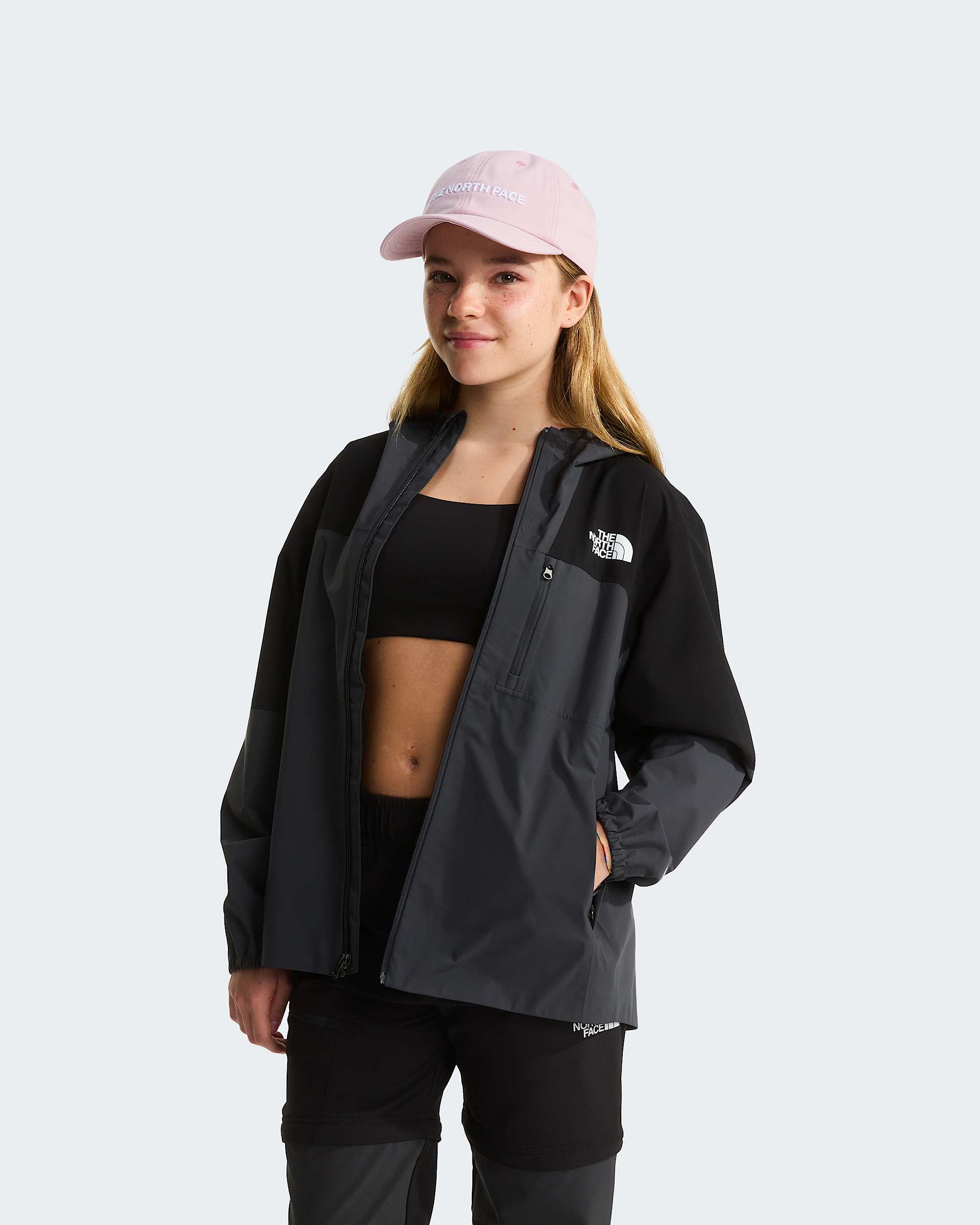 Teens Hike Packable Shell Jacket TNF ALT10