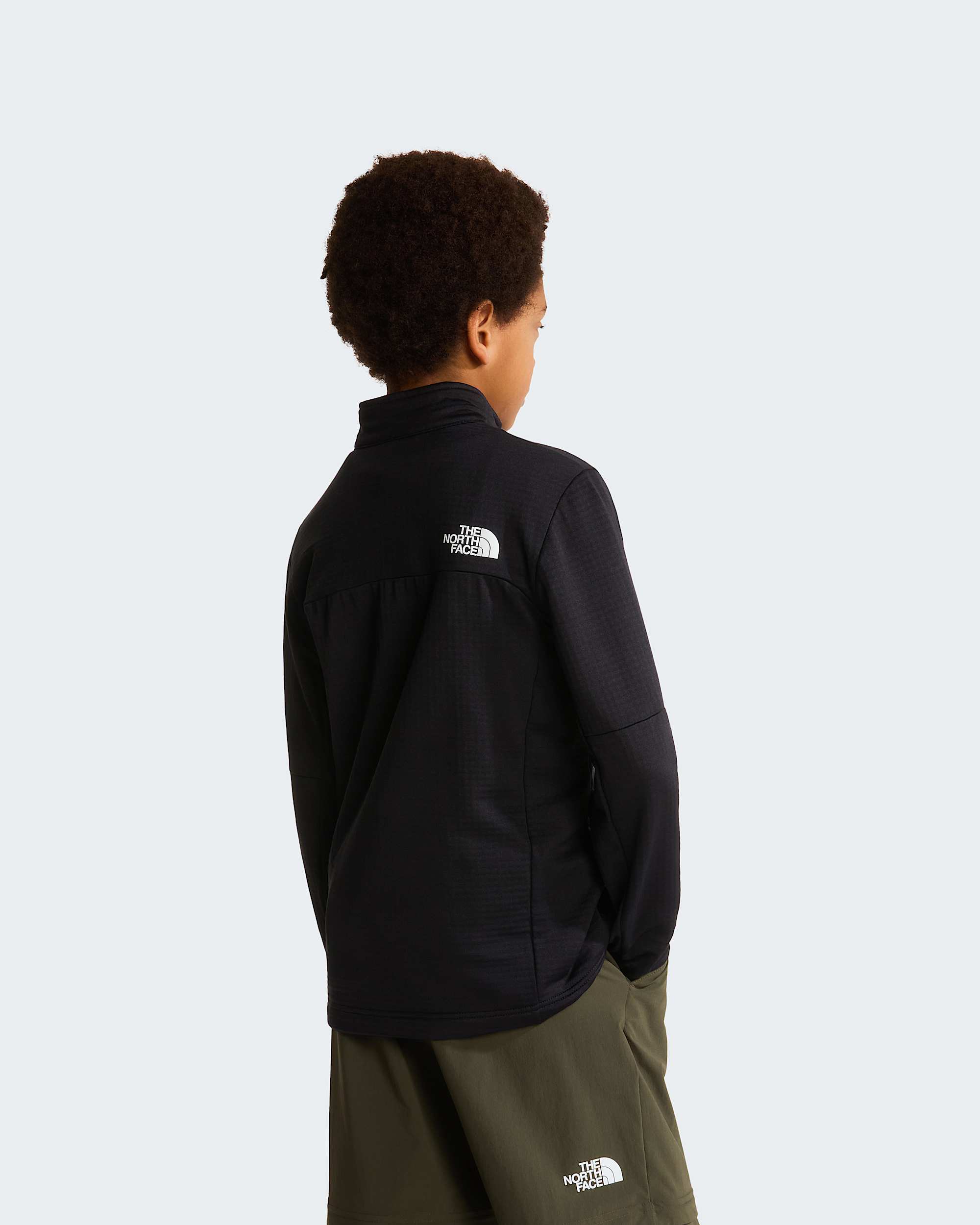 Teens Hike FullZip Midlayer Jacket TNF ALT3