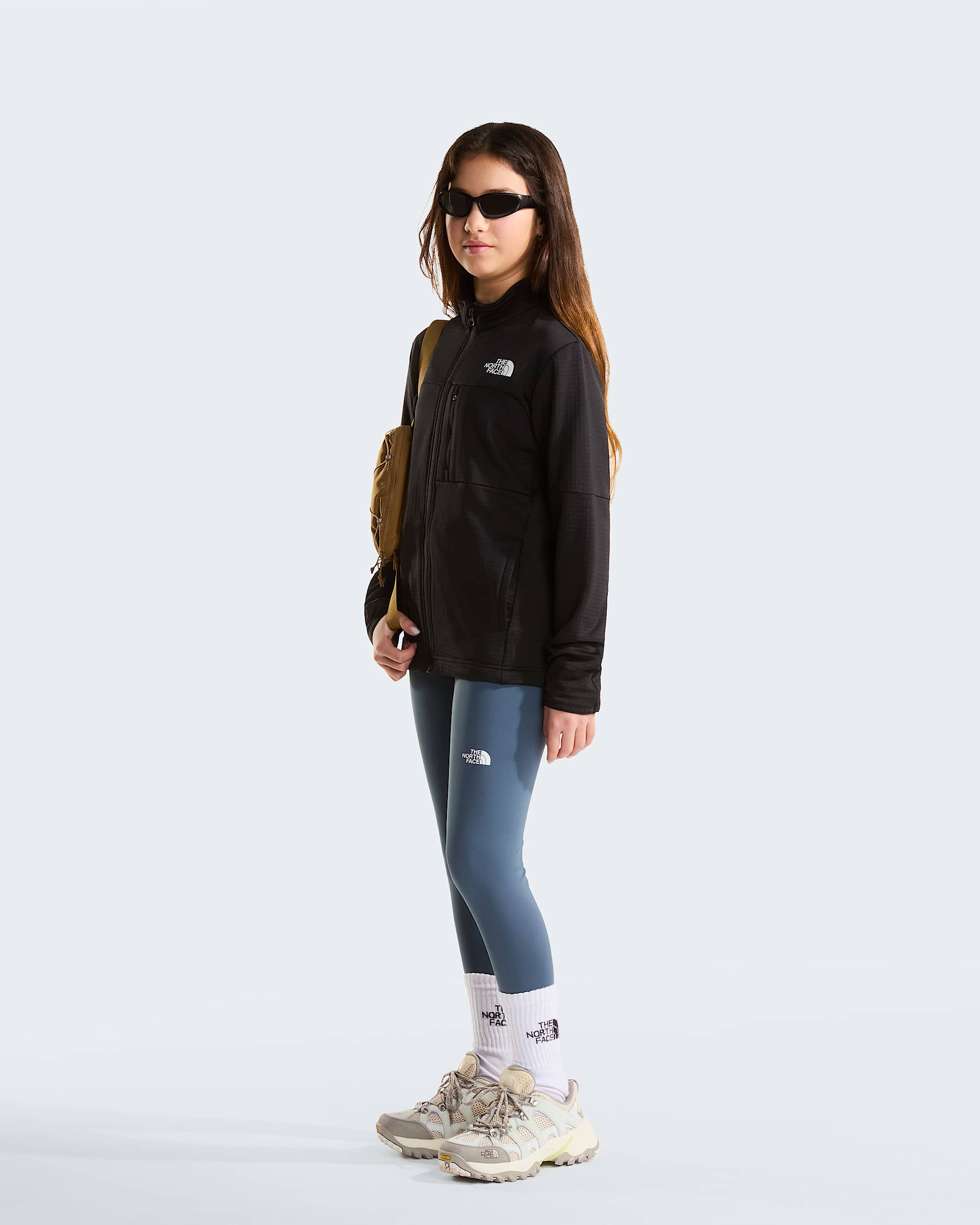Teens Hike FullZip Midlayer Jacket TNF ALT9