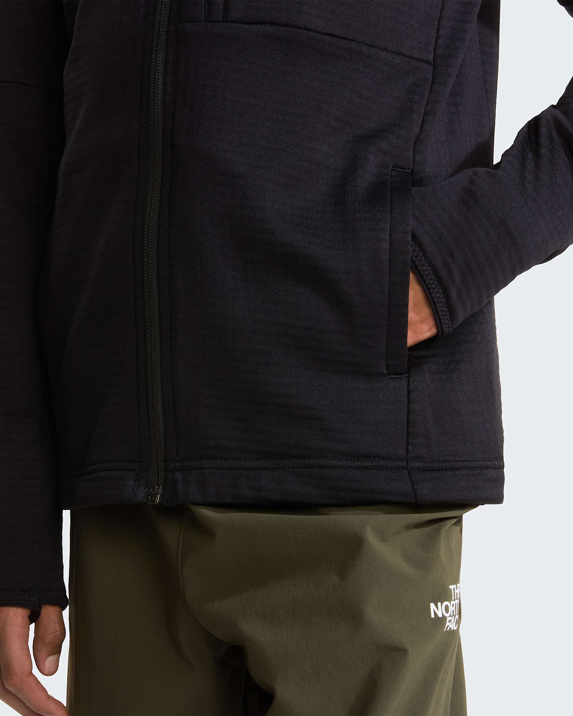 Teens Hike FullZip Midlayer Jacket TNF ALT6