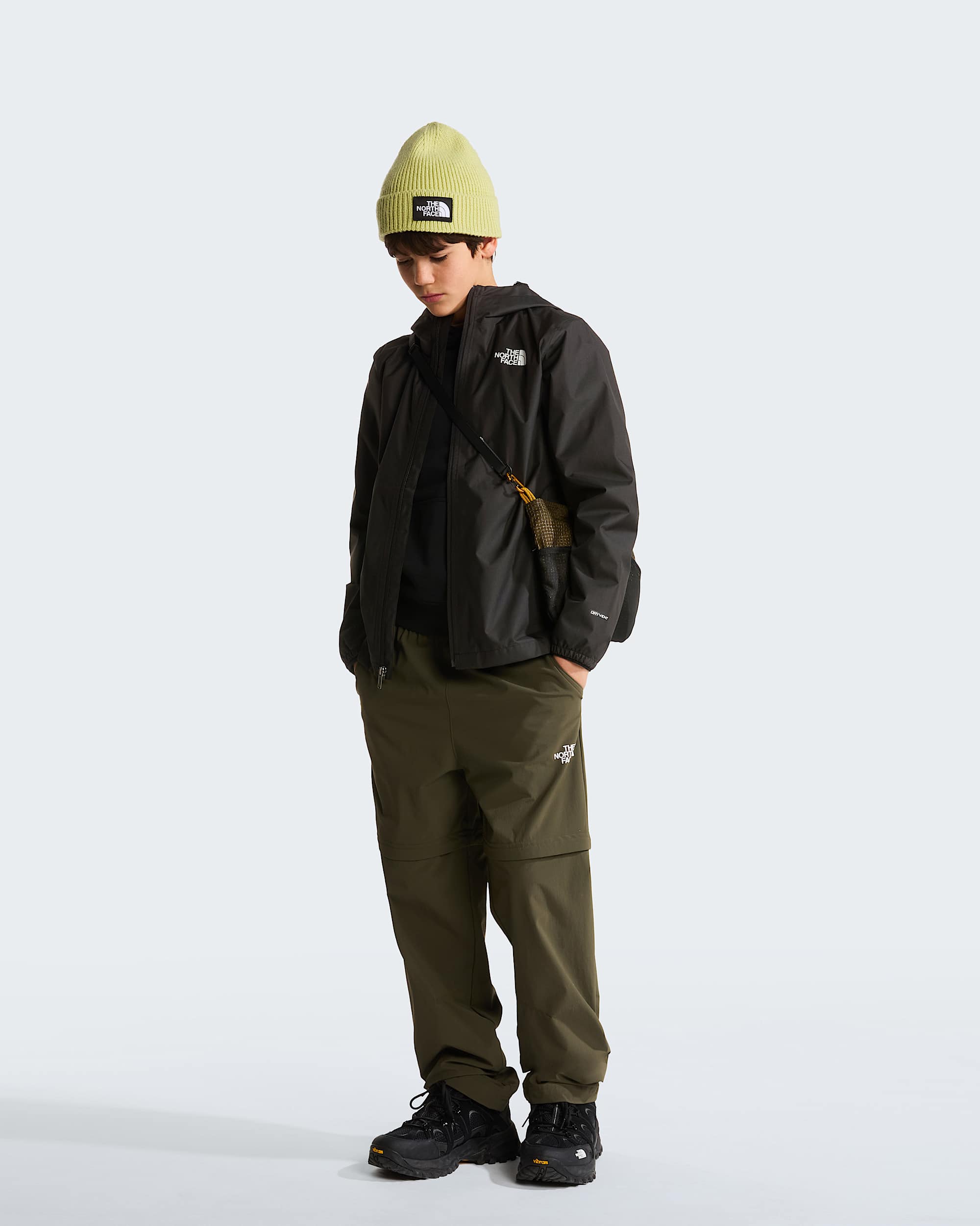 Teens Zipline Rain Jacket TNF ALT1