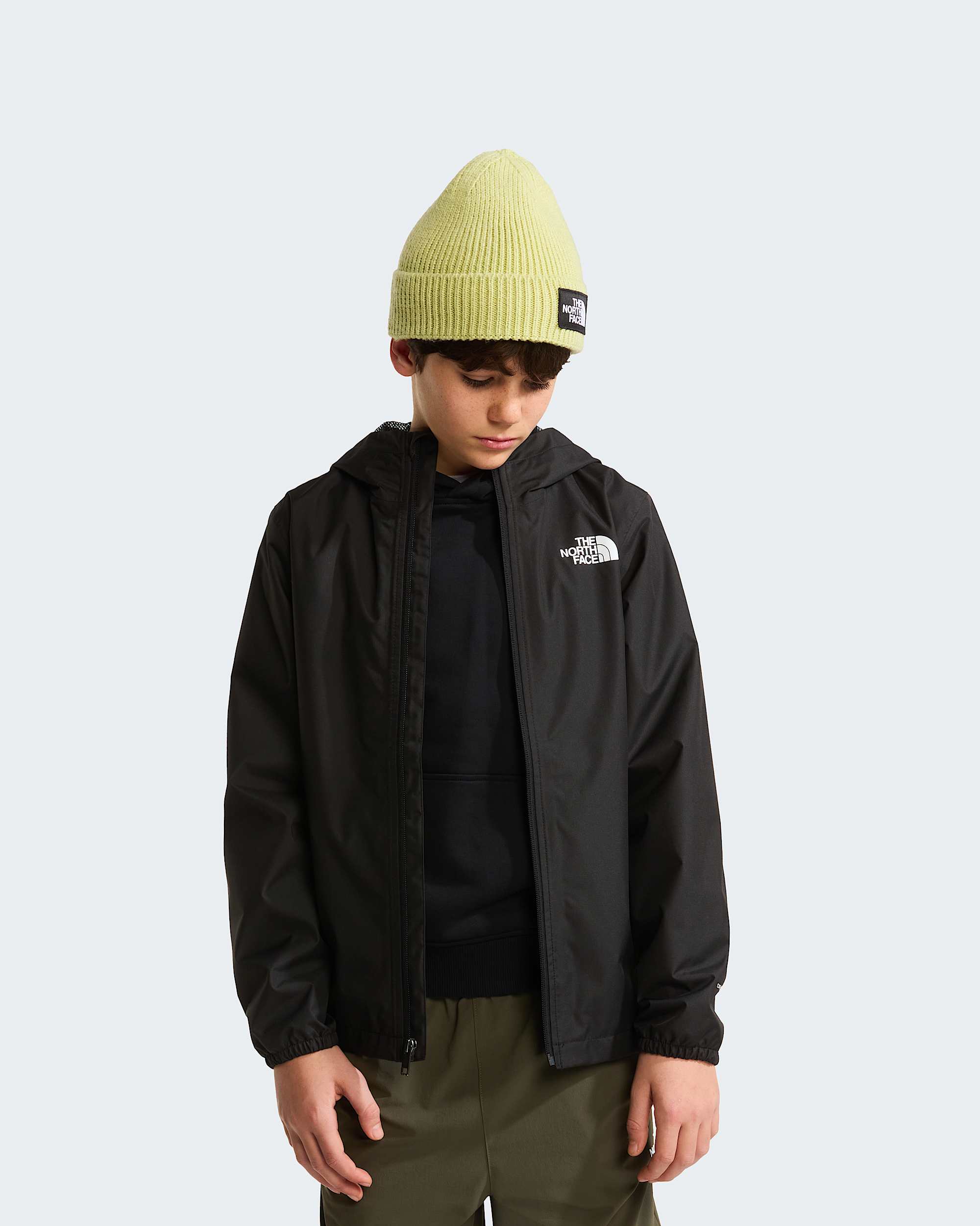 Teens Zipline Rain Jacket TNF ALT4