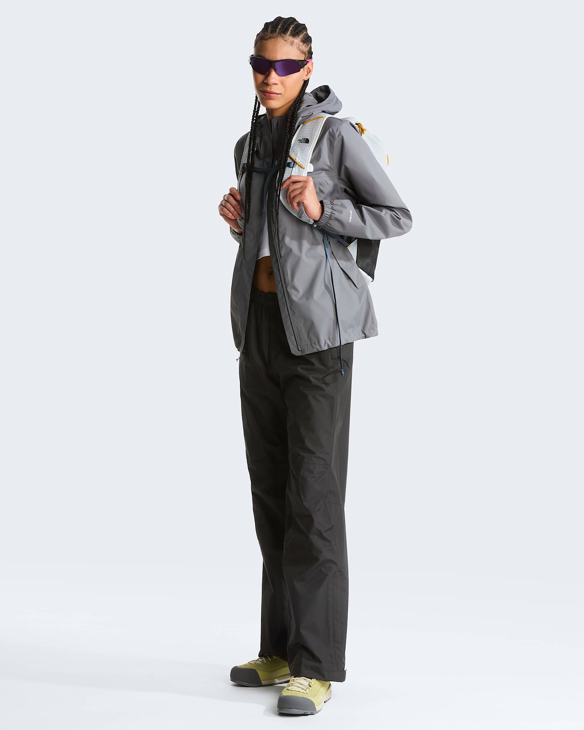 Veste impermable Antora pour femme TNF Smoked Pearl ALT1