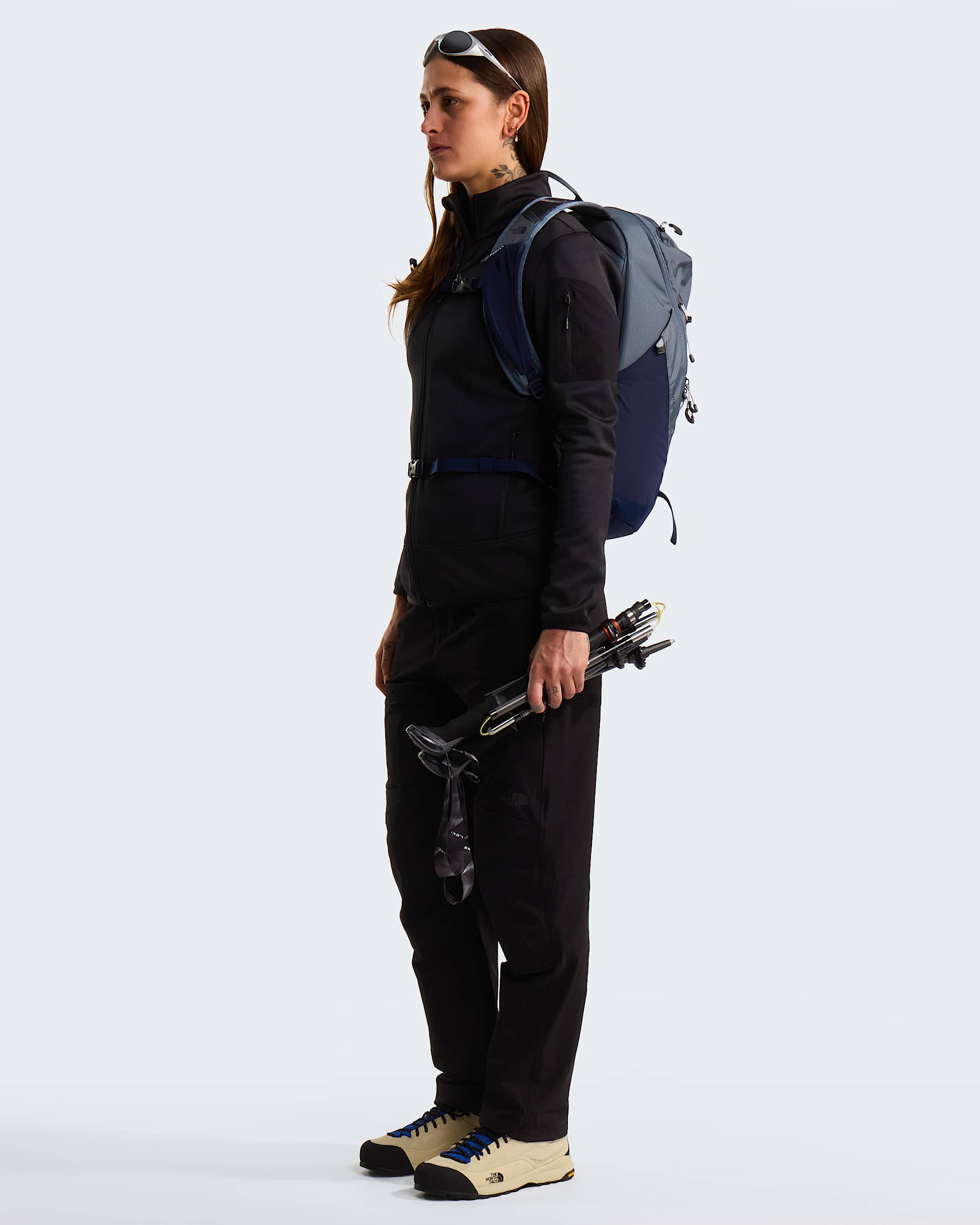 Giacca in pile Mistyescape da donna TNF ALT1