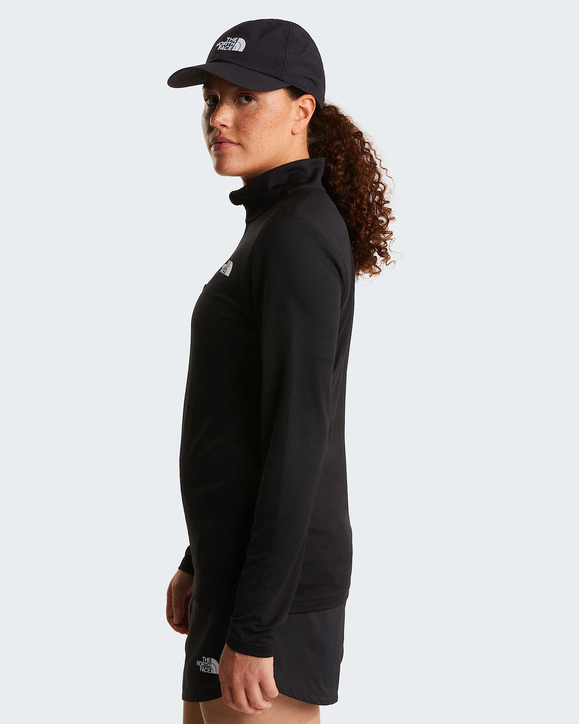 Womens Flex Slim 14 Zip LongSleeve Top TNF ALT2