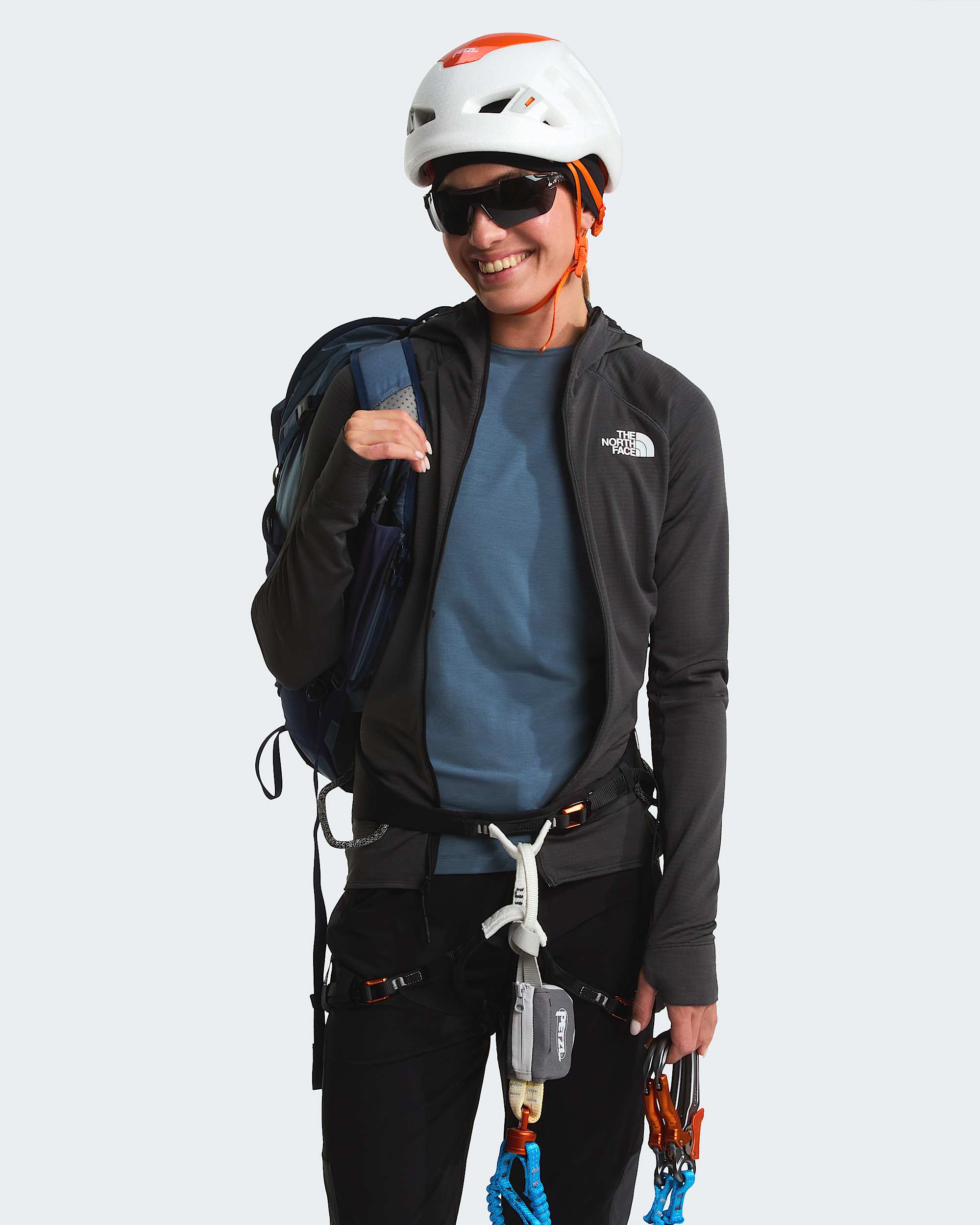 Veste  capuche Bolt Polartec Power Grid pour femme TNF ALT10