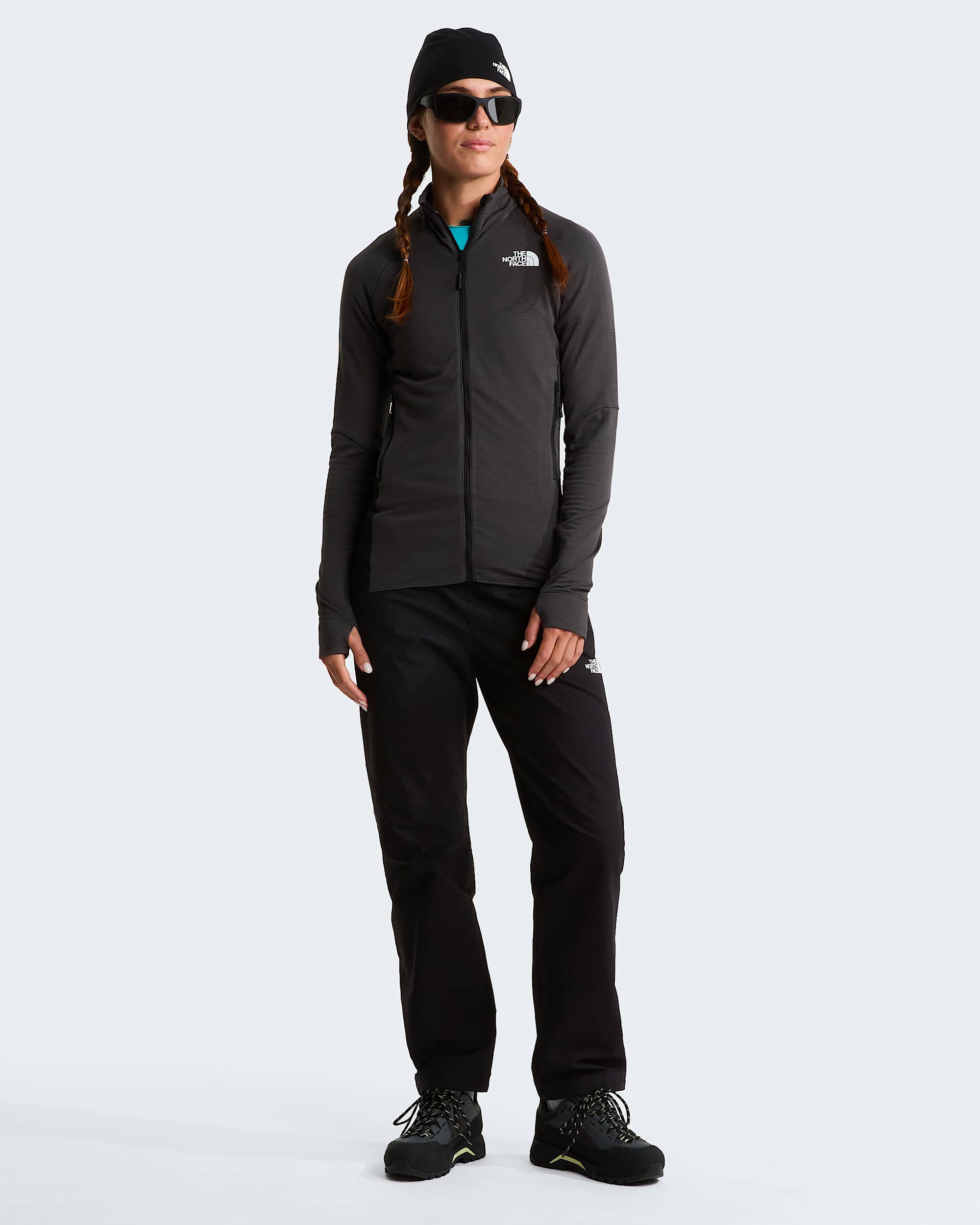 Womens Bolt Polartec Power Grid Jacket TNF ALT1