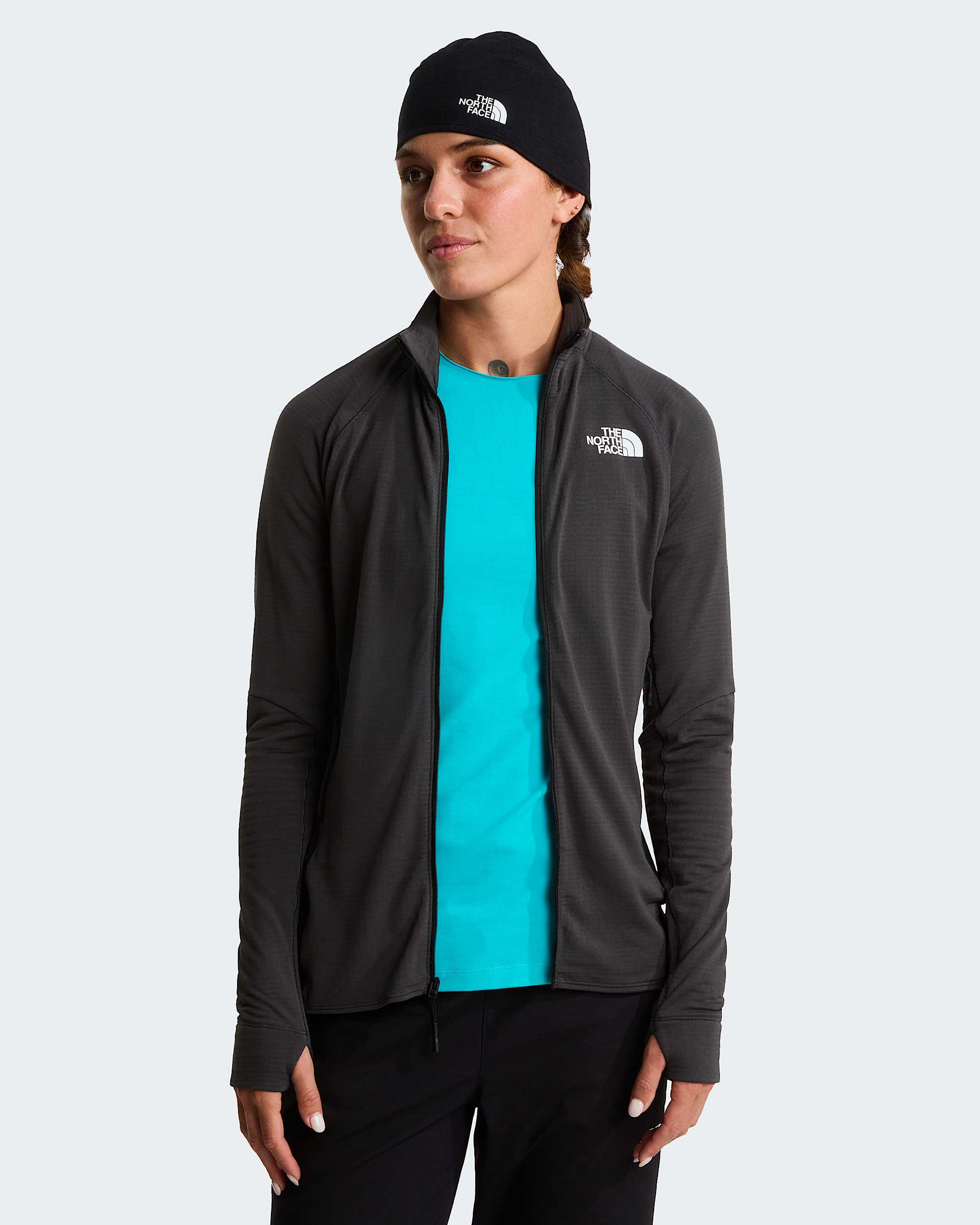 Womens Bolt Polartec Power Grid Jacket TNF ALT4