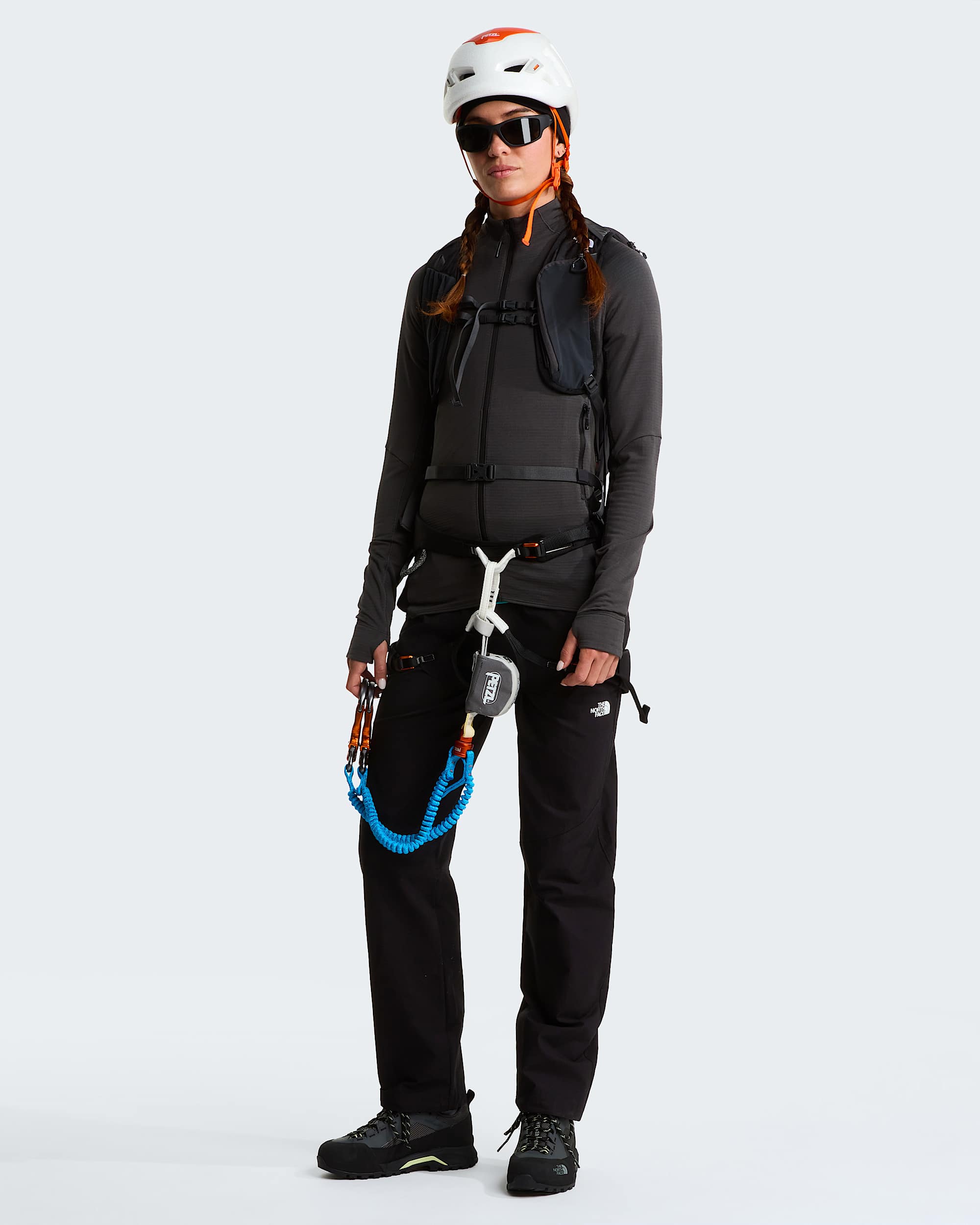 Womens Bolt Polartec Power Grid Jacket TNF ALT5