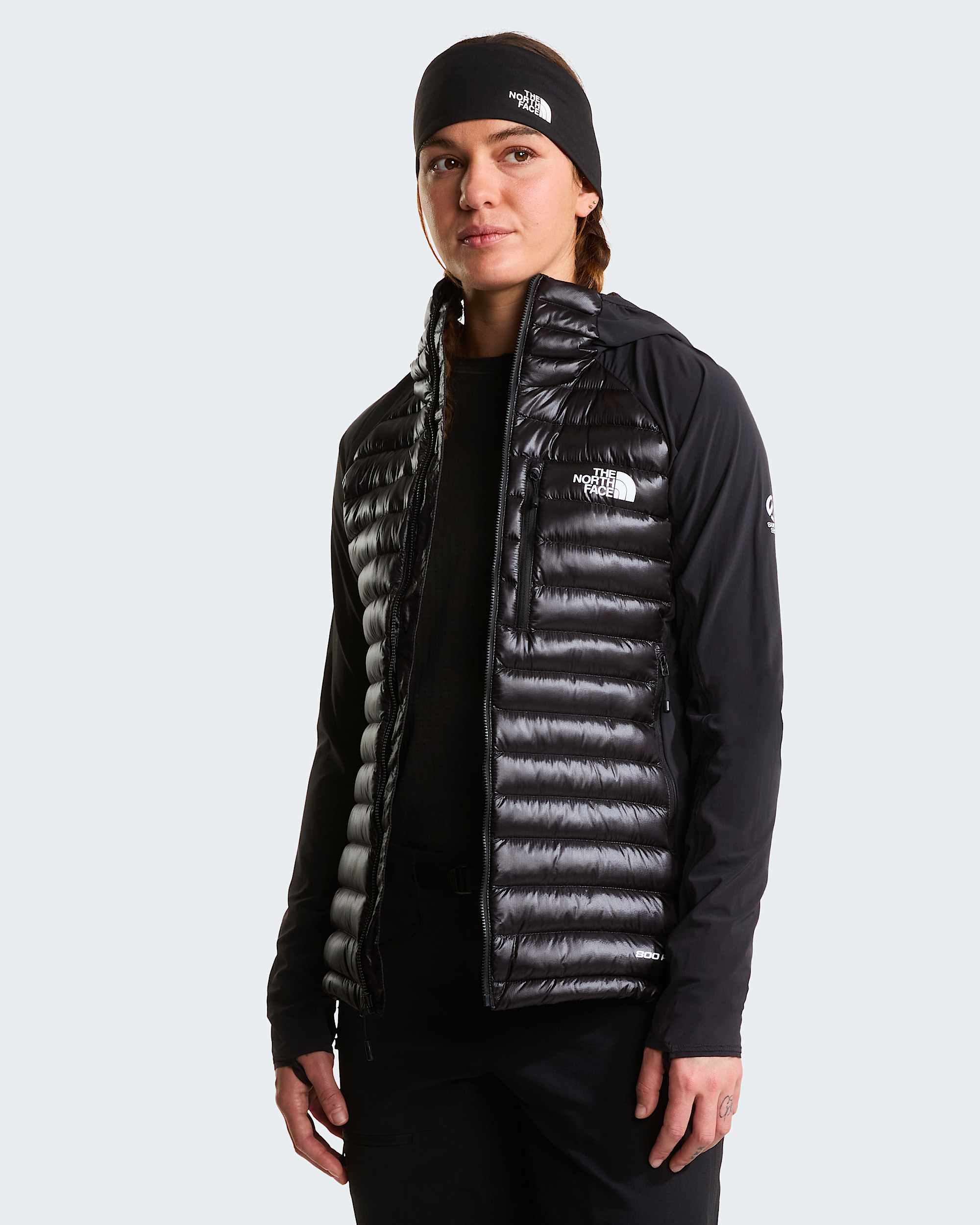 Giacca con cappuccio Summit Breithorn Lightweight Hybrid da donna TNF ALT4