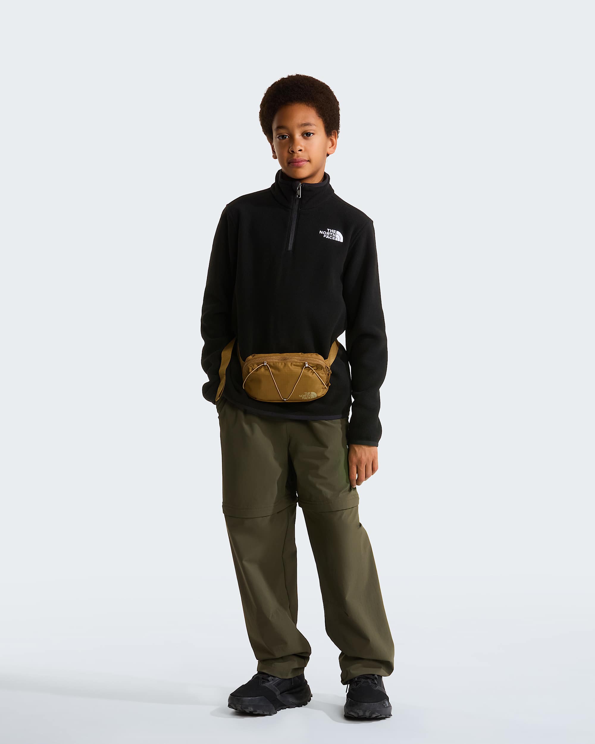 Teens Glacier 14 Zip Fleece TNF ALT1