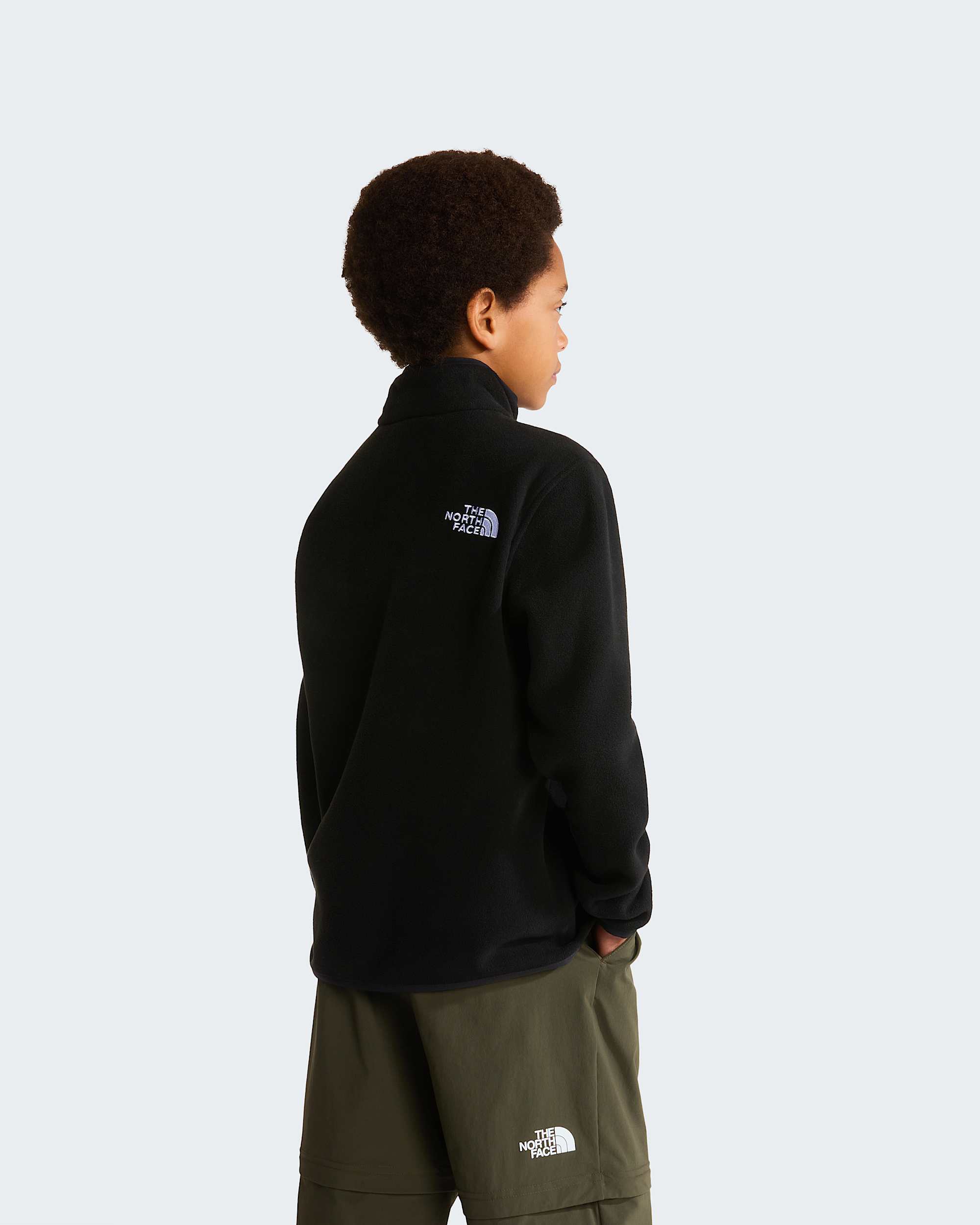 Teens Glacier 14 Zip Fleece TNF ALT3