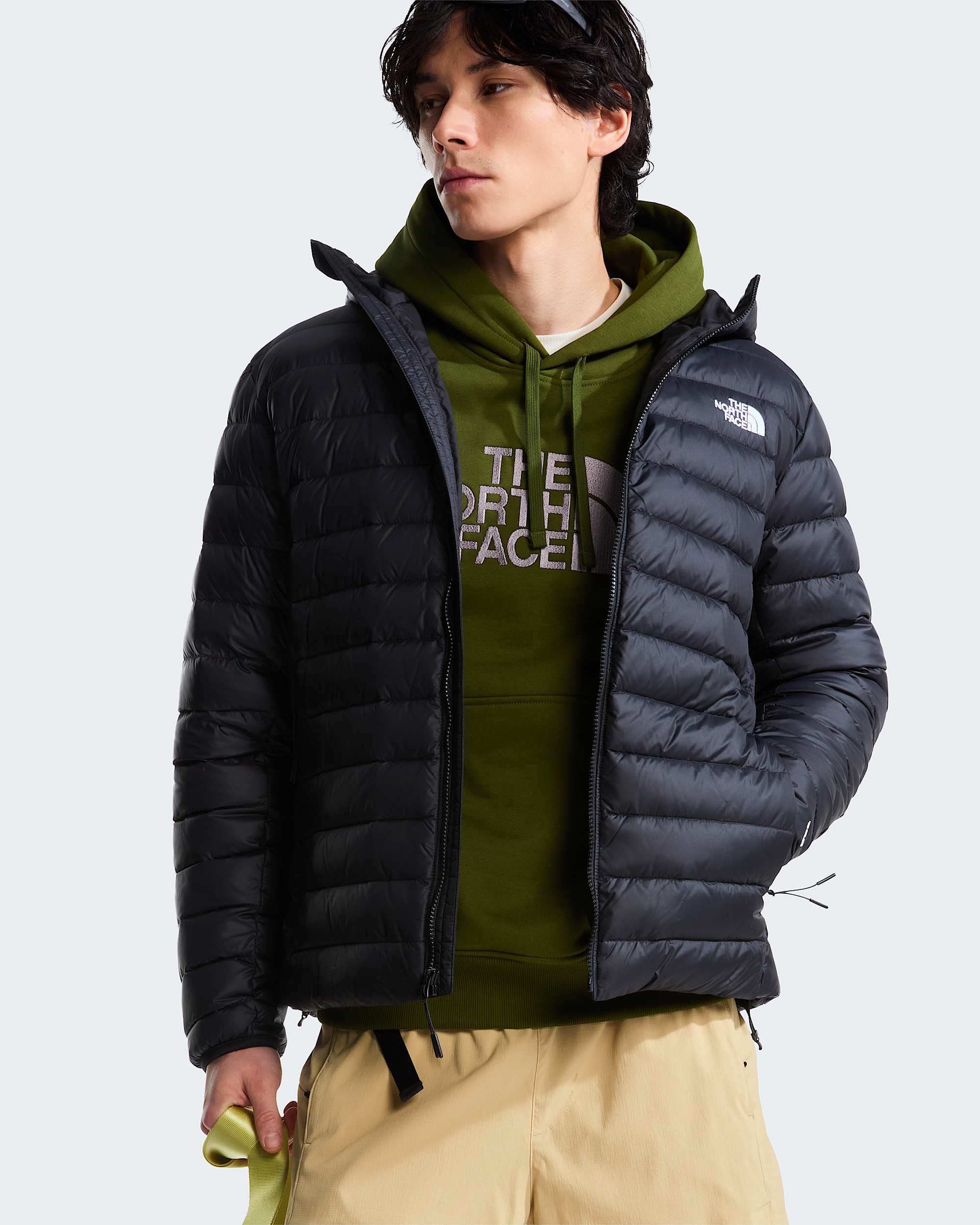 Classicdonsjas met capuchon voor heren TNF ALT10