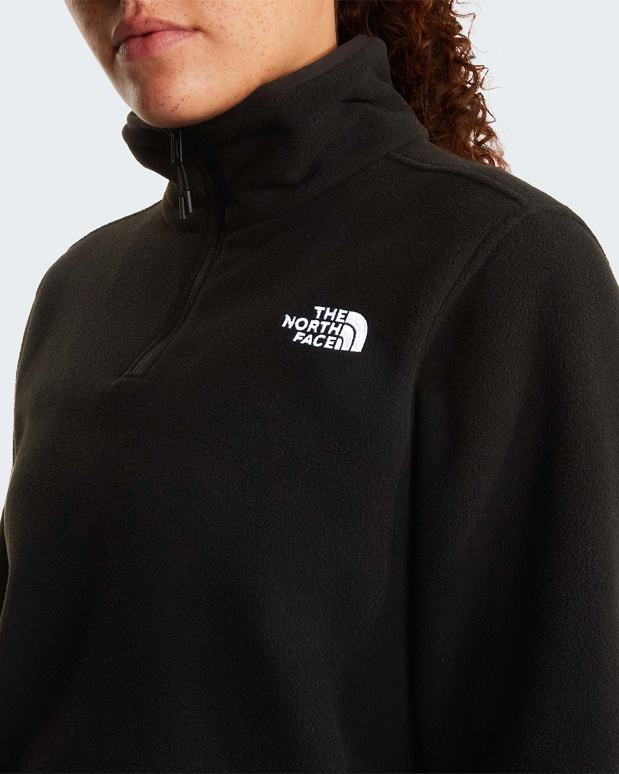 Polaire  col zipp Glacier pour femme TNF alt4