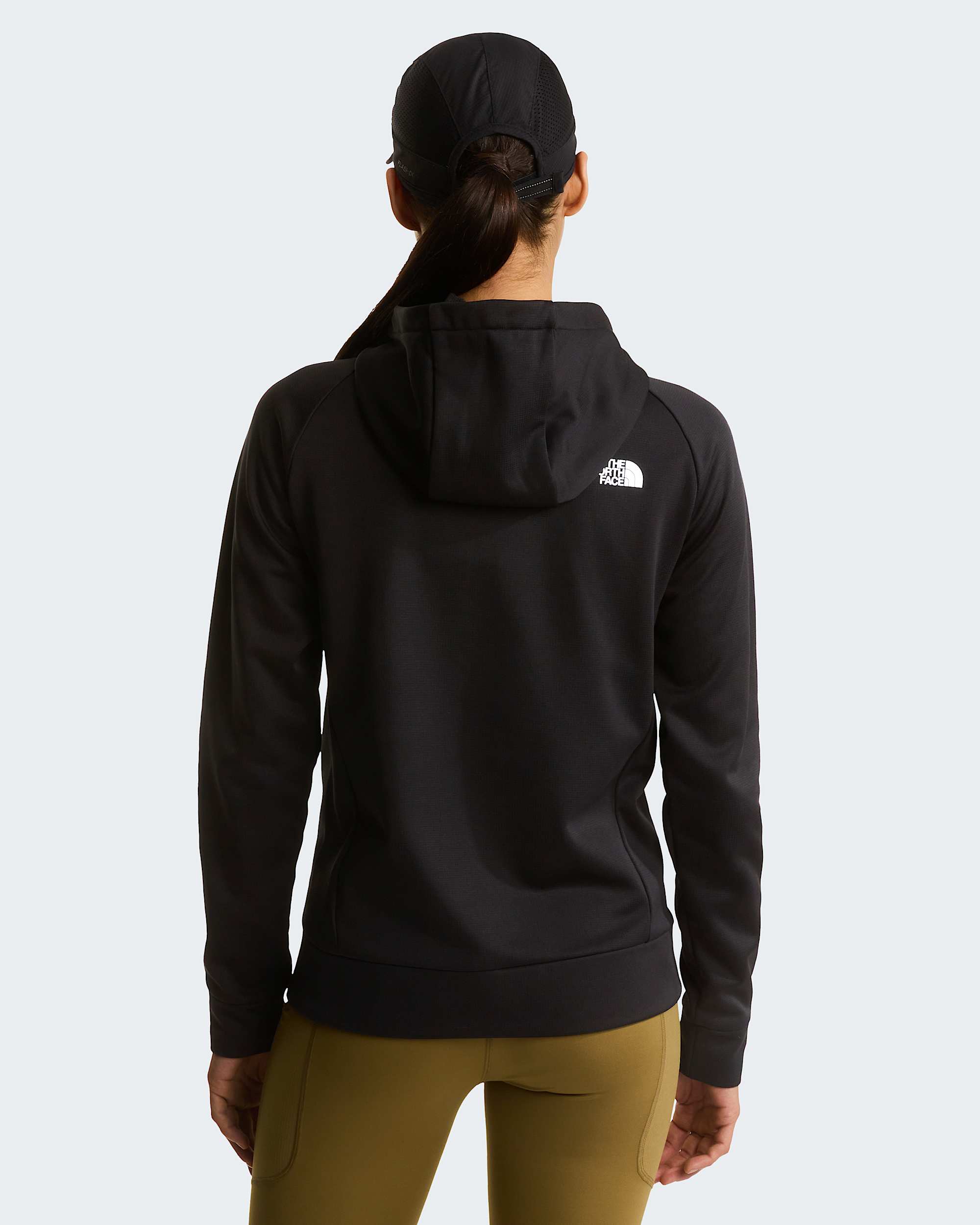Reaxion 20hoodie met volledige rits voor dames TNF ALT3