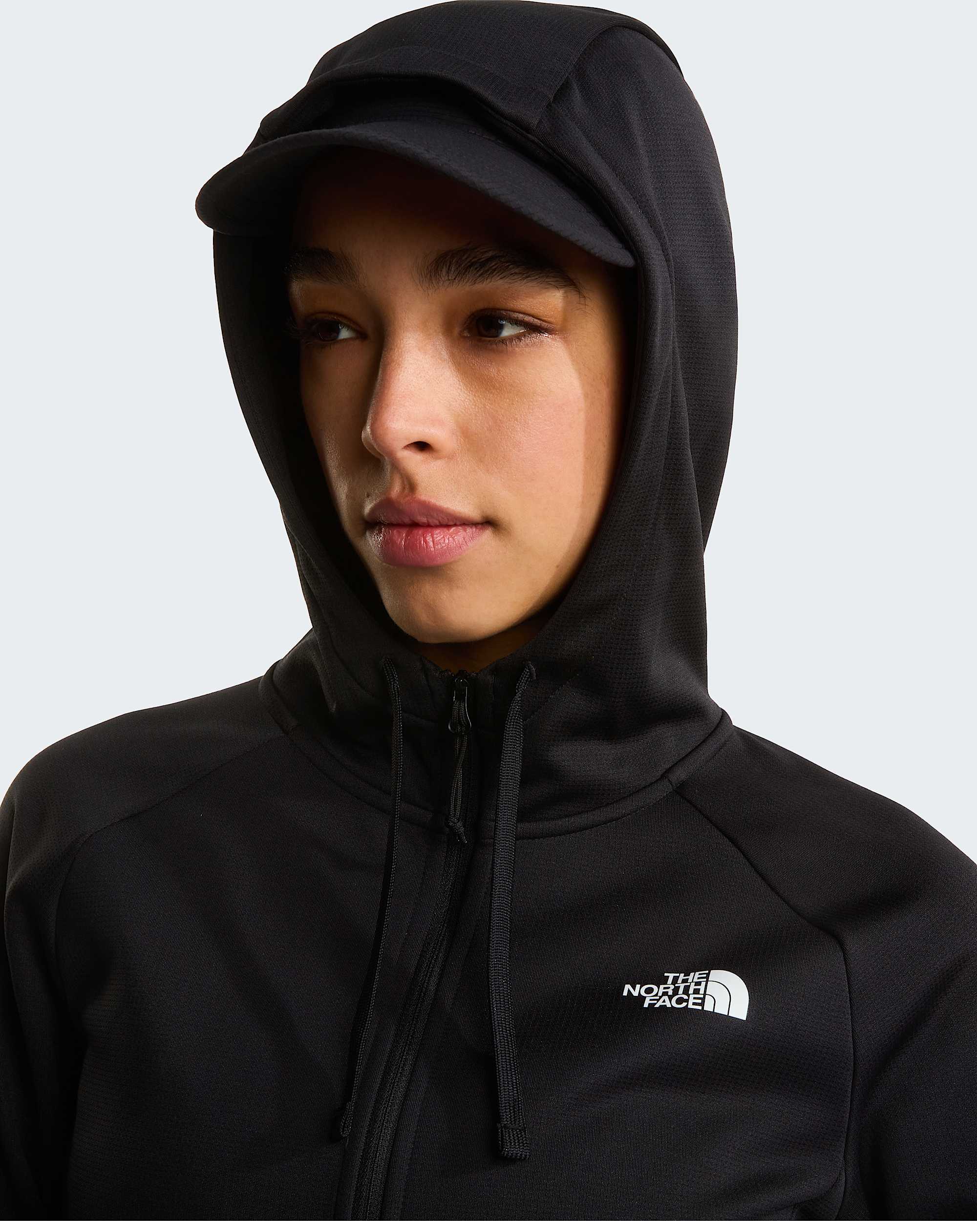 Reaxion 20hoodie met volledige rits voor dames TNF ALT5
