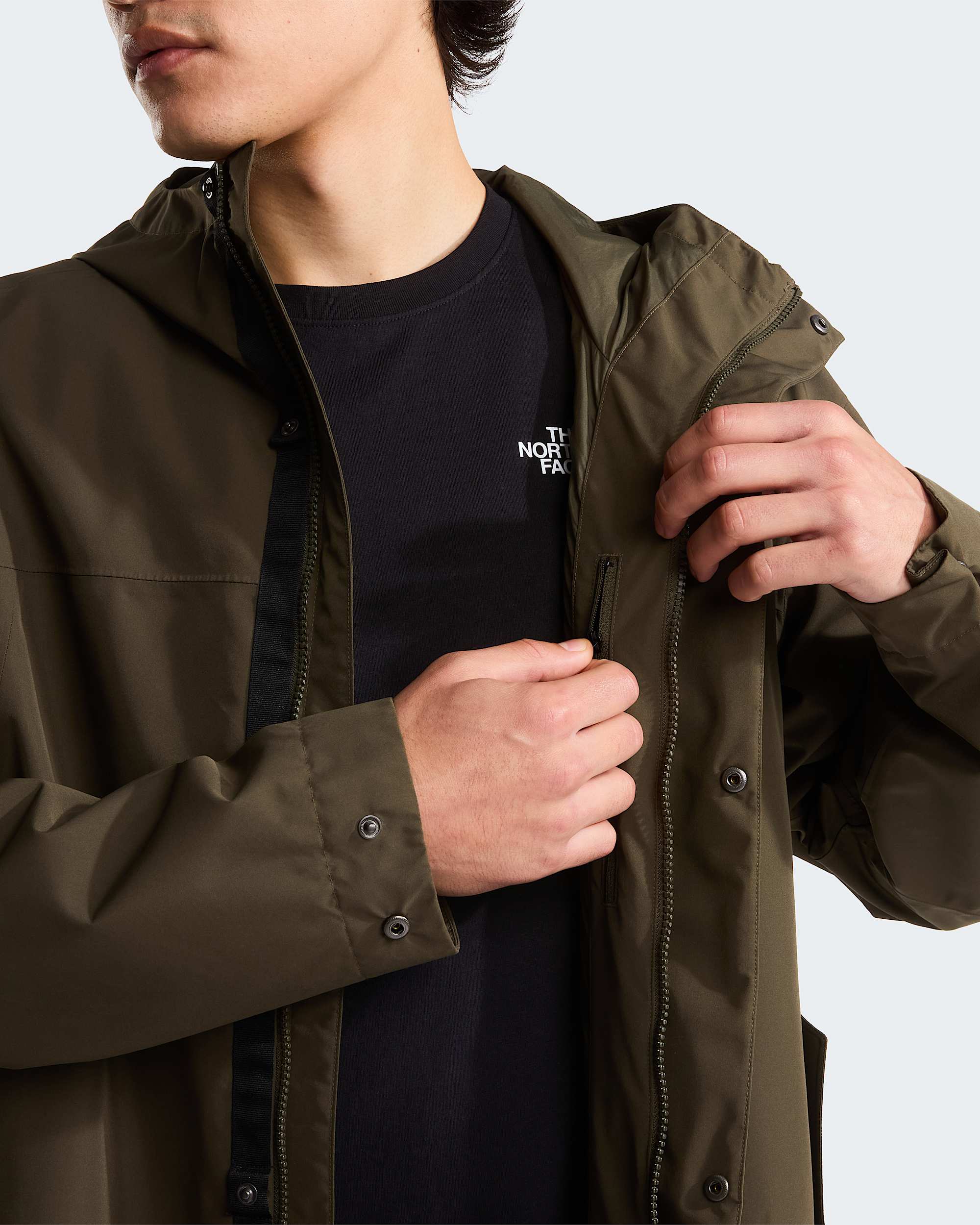 Guscio parka Nukabira Rain da uomo TNF alt10