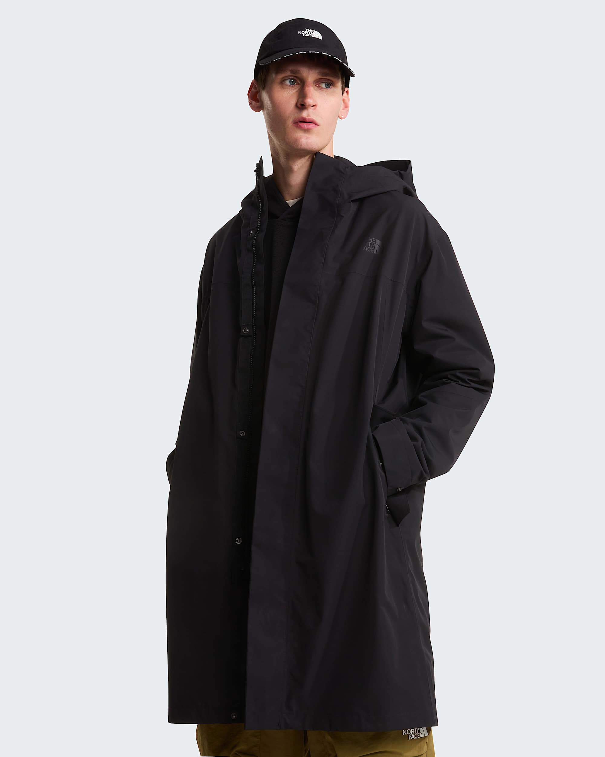Mens Nukabira Rain Shell Parka TNF ALT4