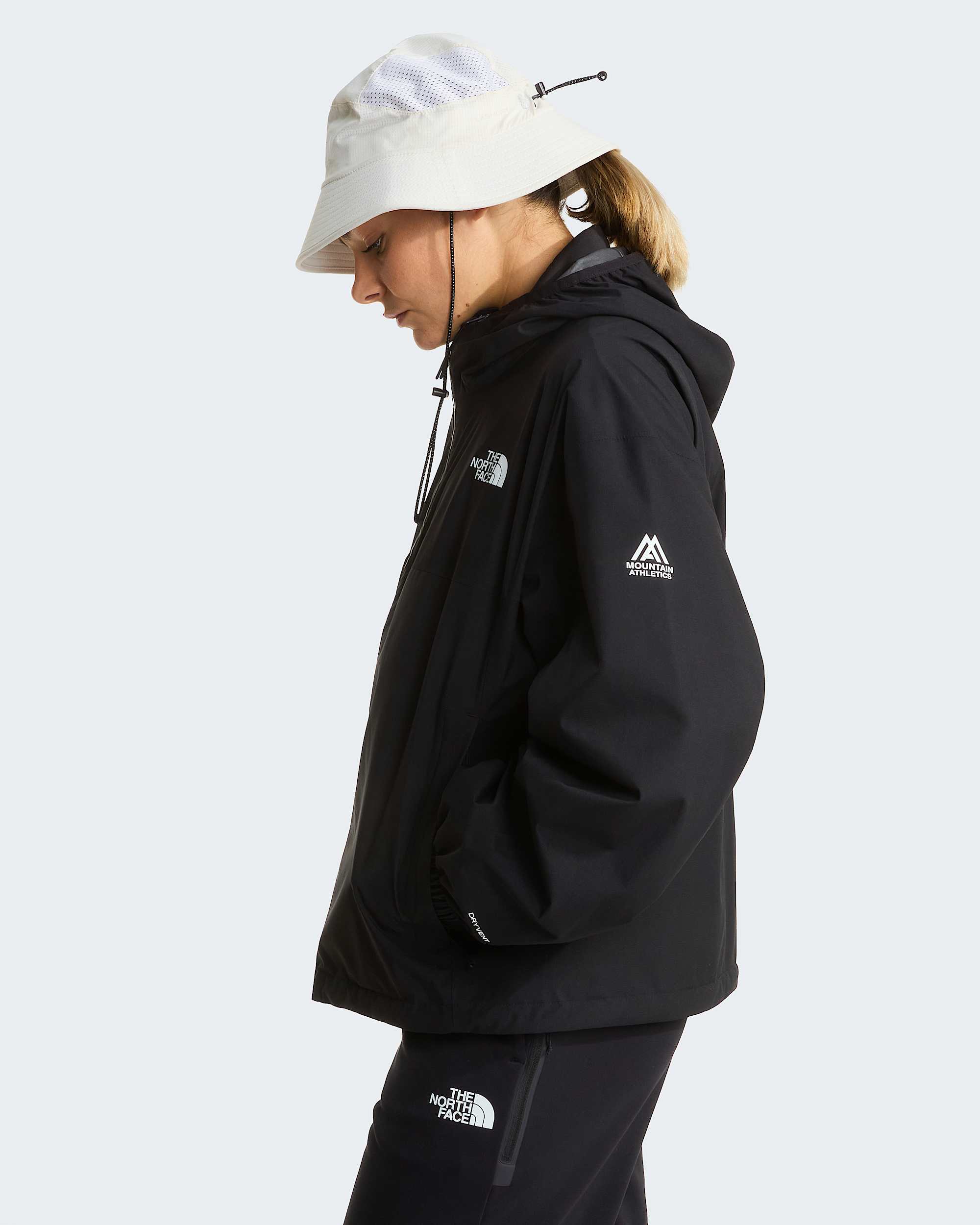 Womens Mountain Athletics Rainlit Hooded Jacket TNF ALT2