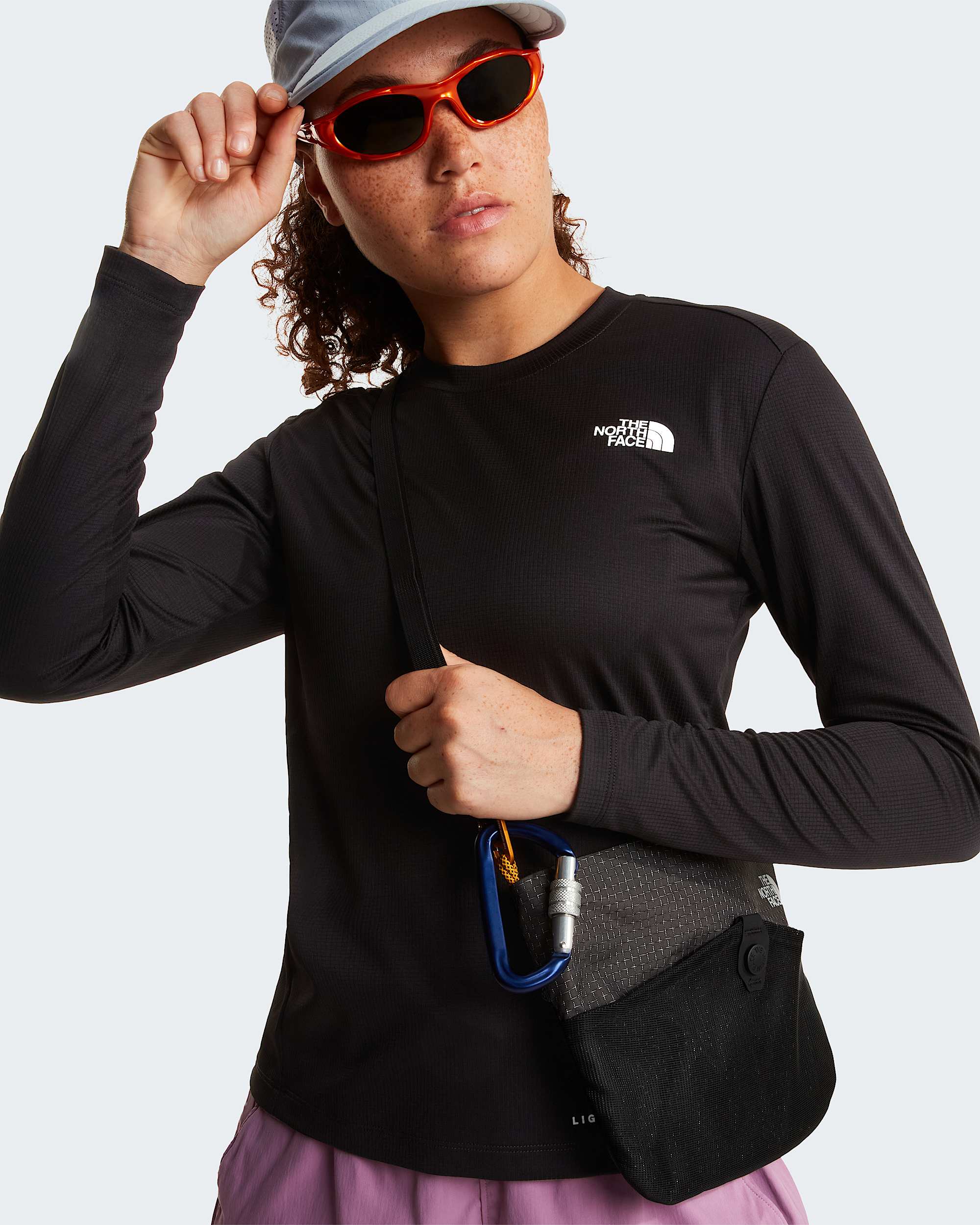 Tshirt  manches longues Shadow pour femme TNF ALT6