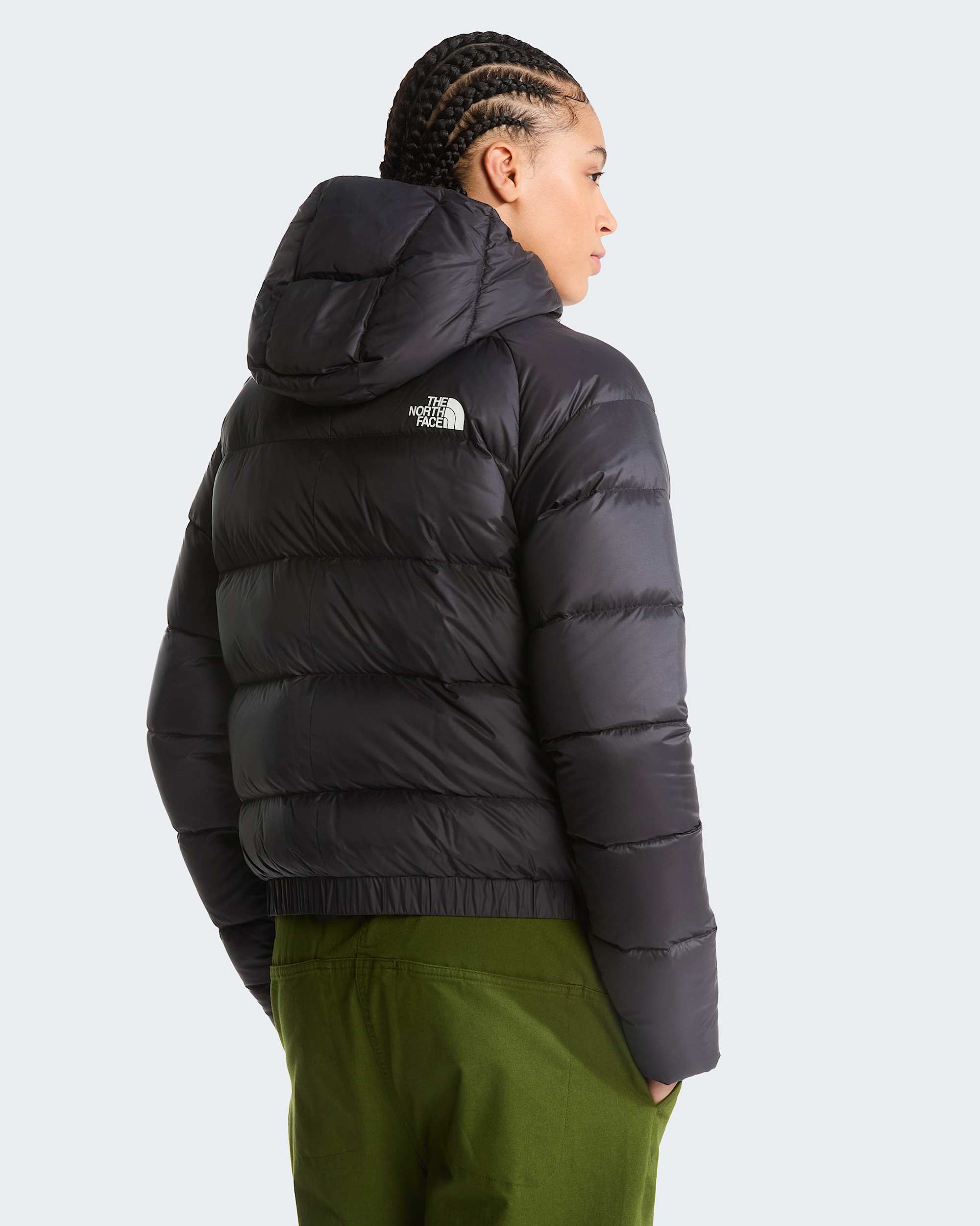 Womens Hyalite Down Hooded Jacket TNF ALT3