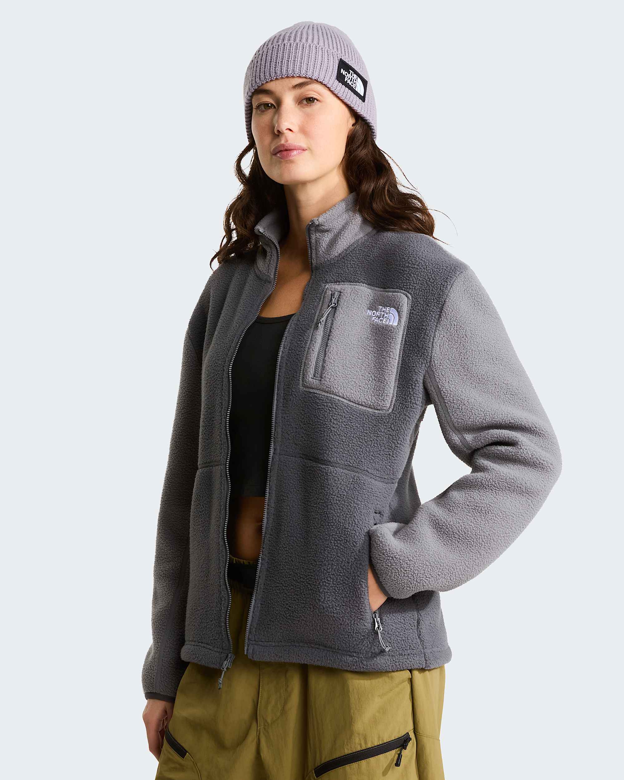 Womens Yumiori FullZip Fleece Jacket TNF ALT4