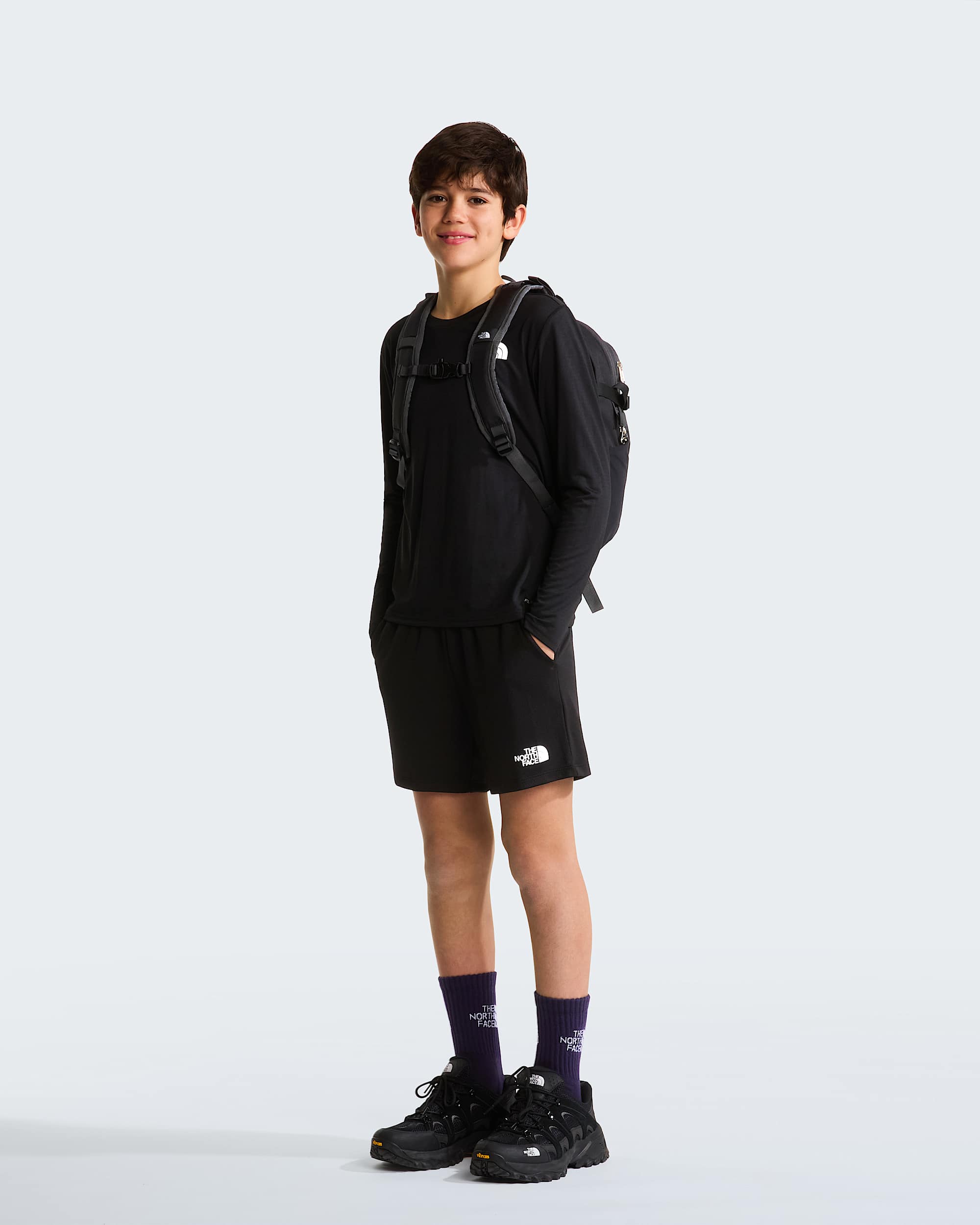Teens 247 LongSleeve TShirt TNF ALT1