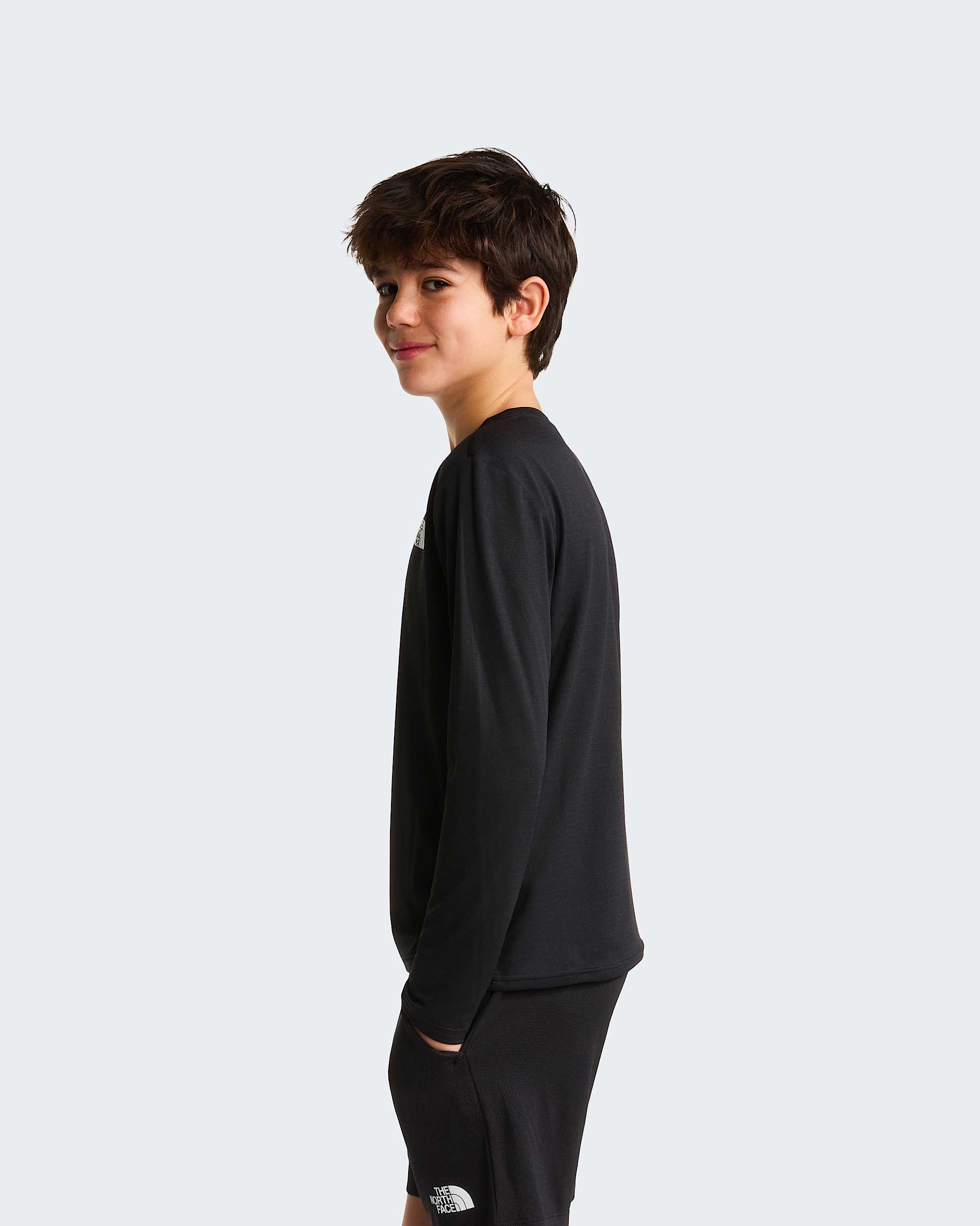 Teens 247 LongSleeve TShirt TNF ALT2